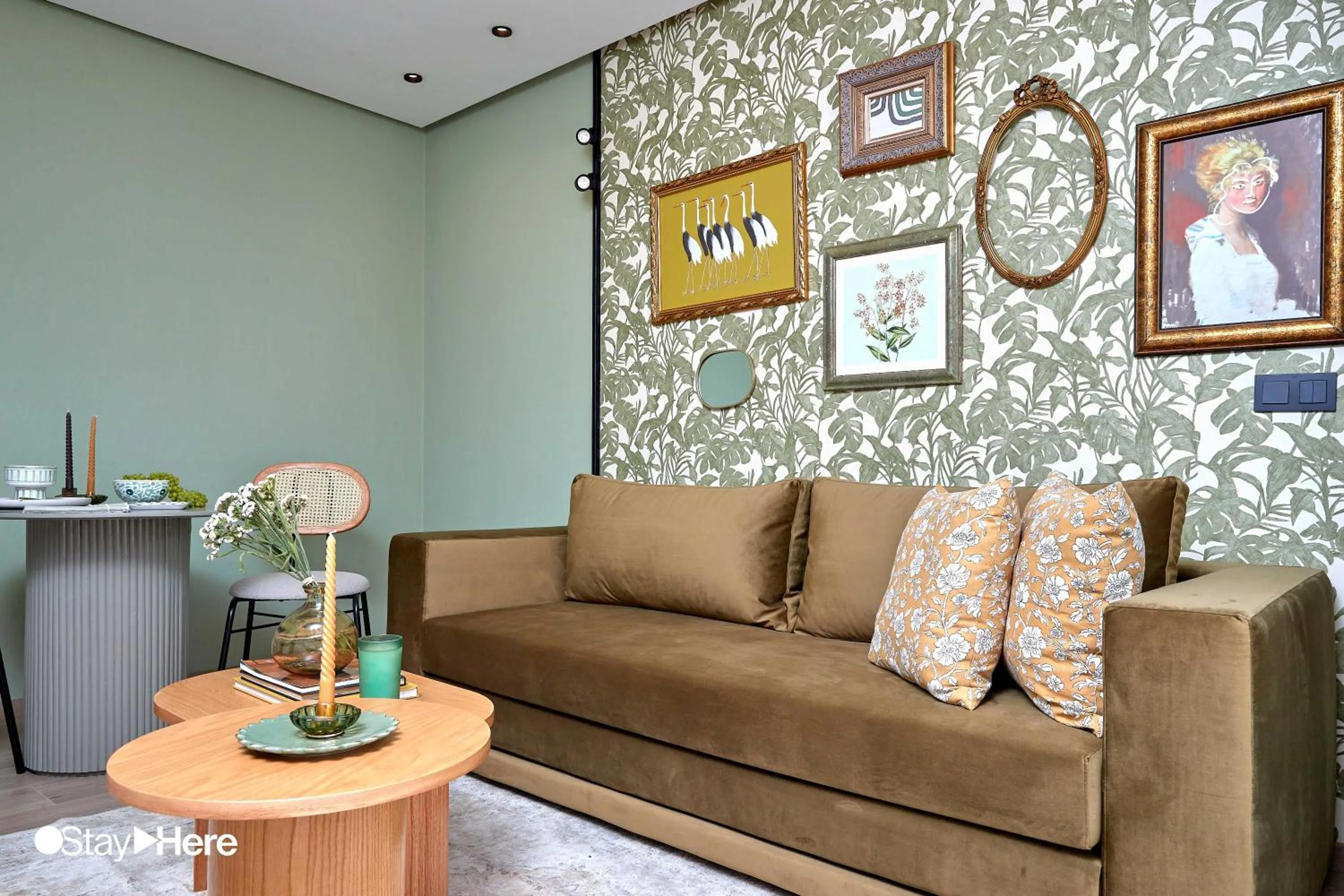 Living room in Stayhere Casablanca - Maarif - Elite Residence