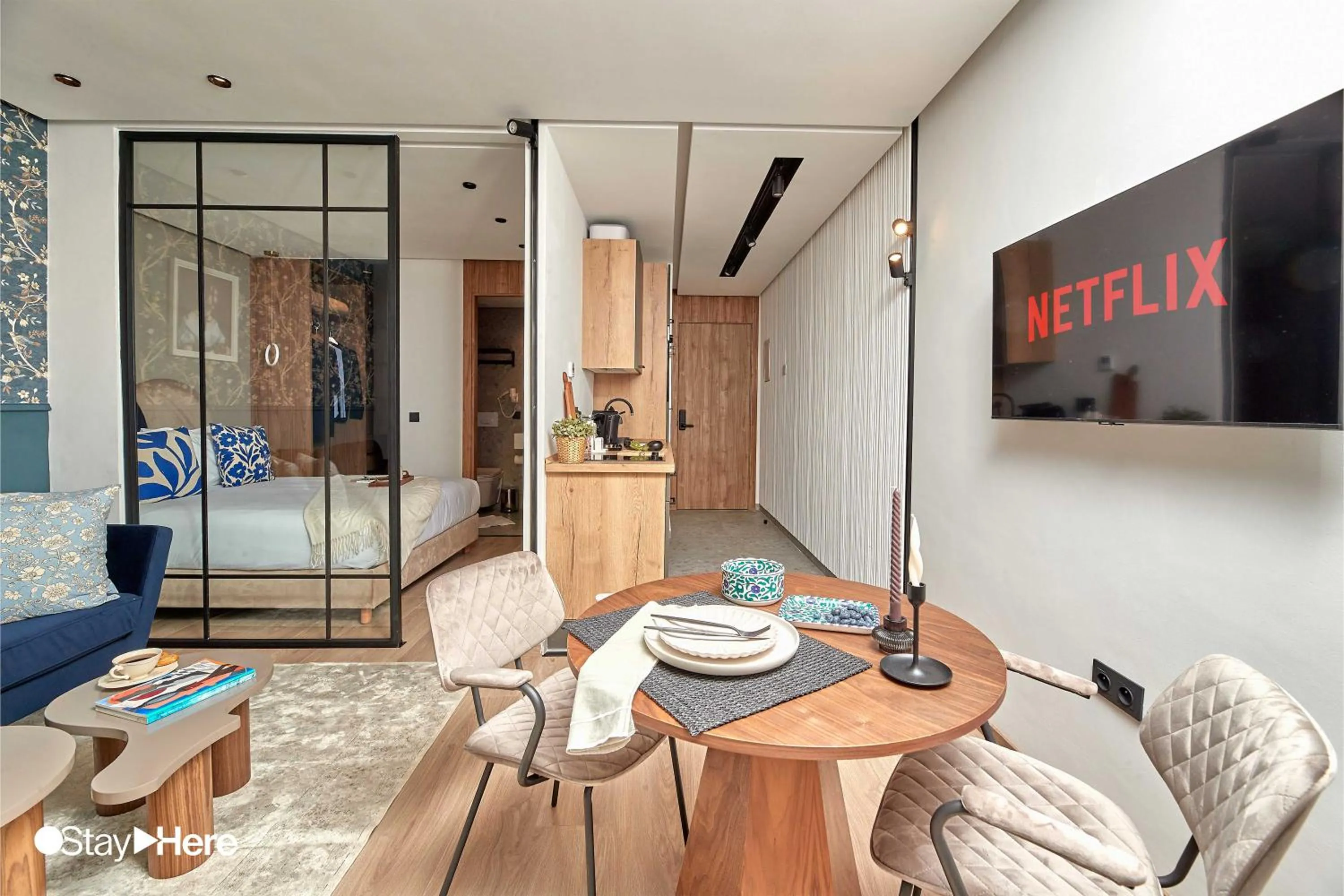 TV and multimedia in Stayhere Casablanca - Maarif - Elite Residence