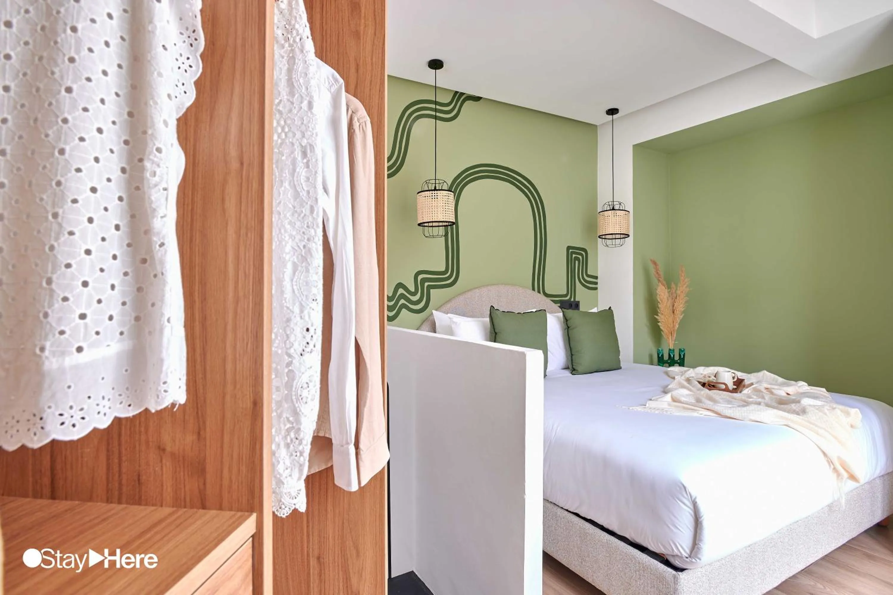 Bedroom, Bed in Stayhere Casablanca - Maarif - Elite Residence