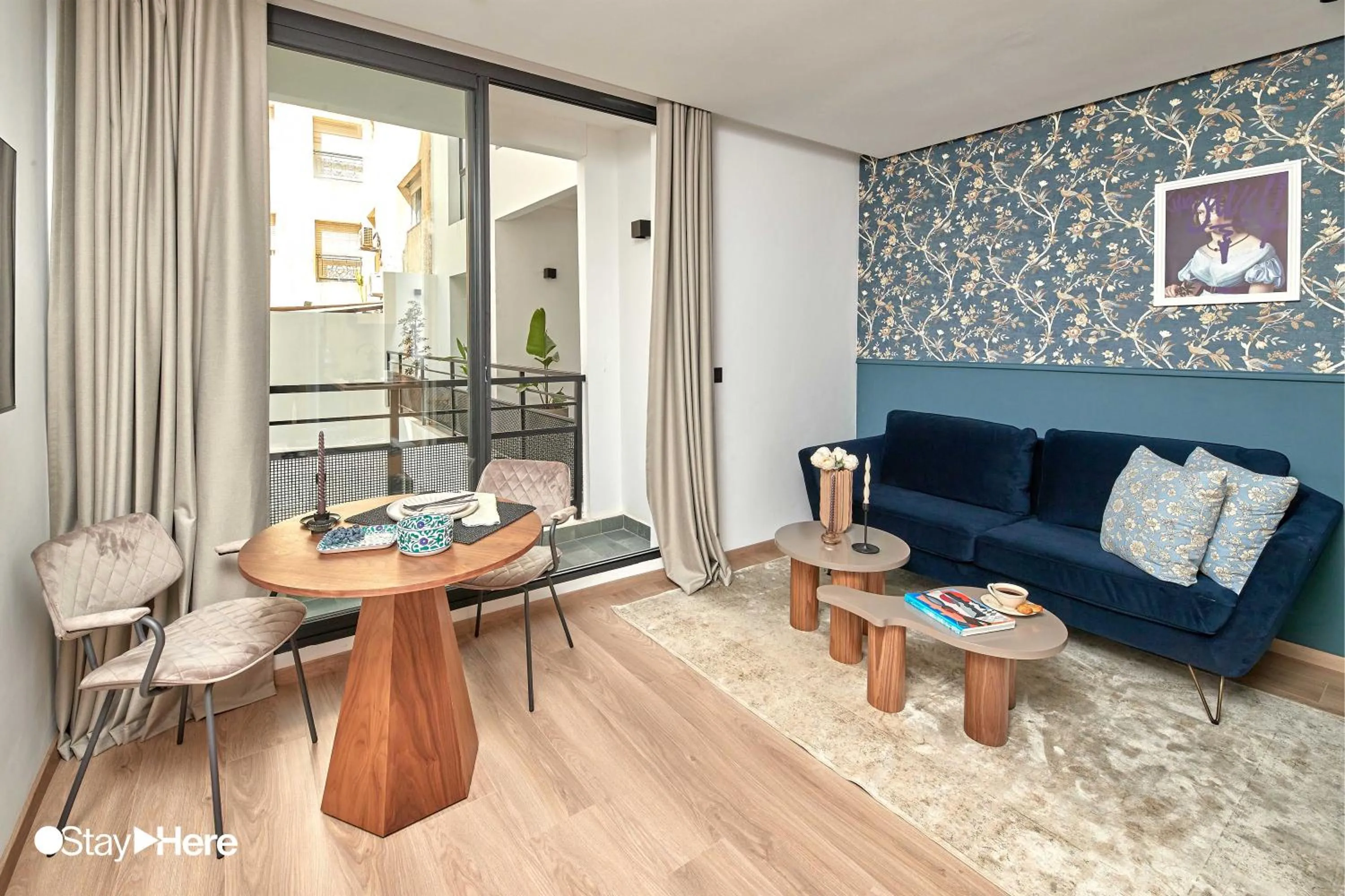 Seating area in Stayhere Casablanca - Maarif - Elite Residence