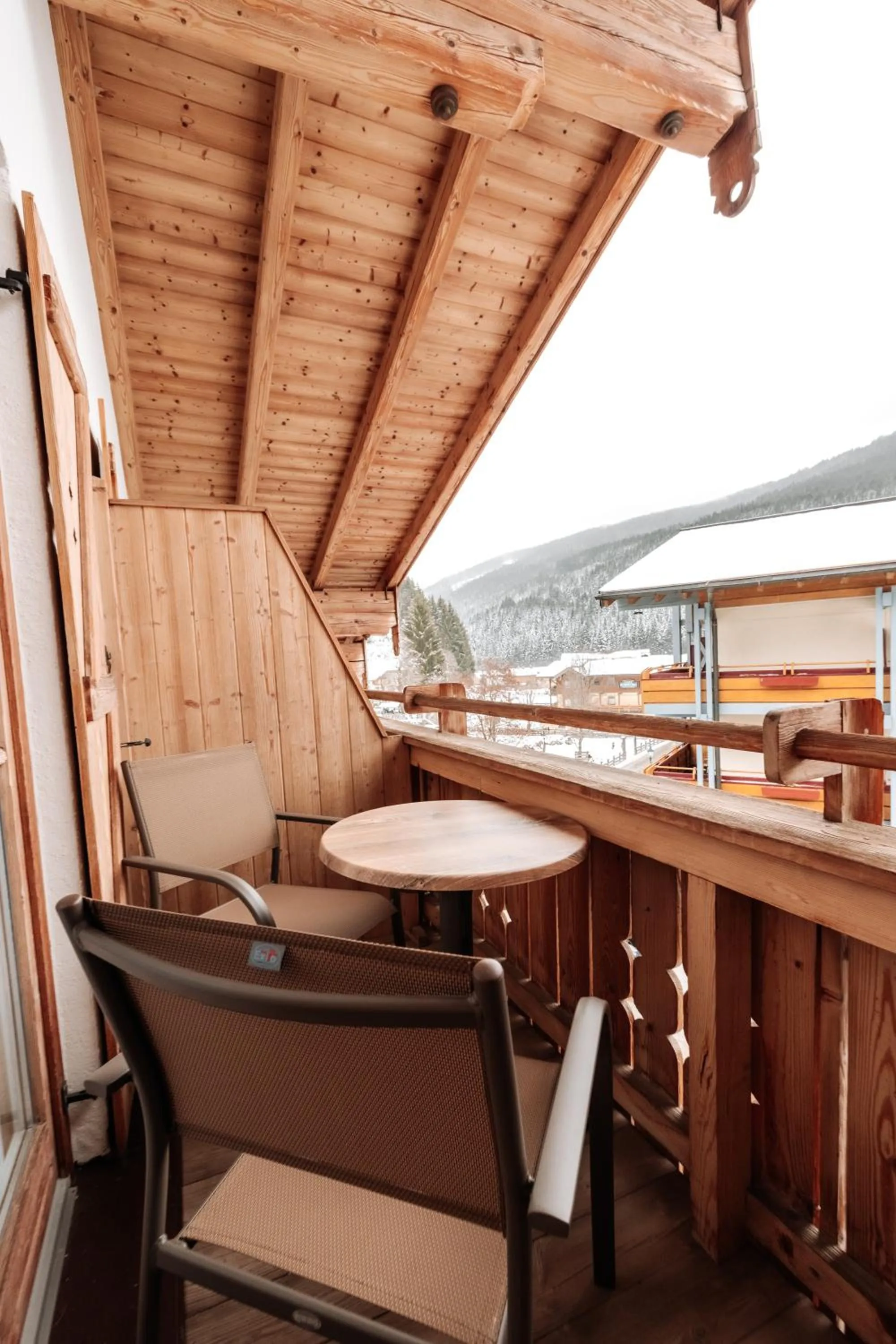 Balcony/Terrace in Hubertus Boutiquehotel Filzmoos