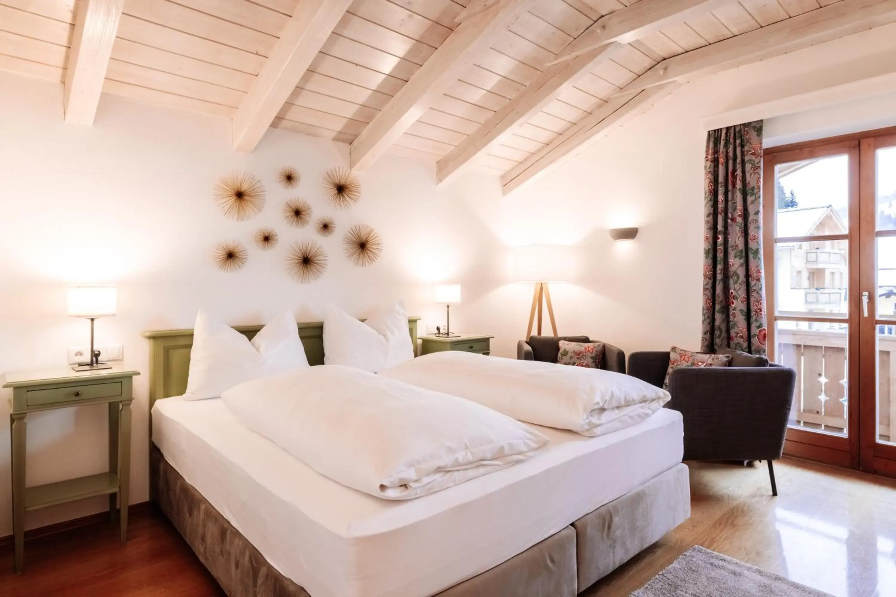 Double Room with Balcony - single occupancy in Hubertus Boutiquehotel Filzmoos Double Room with Balcony - single occupancy in Hubertus Boutiquehotel Filzmoos