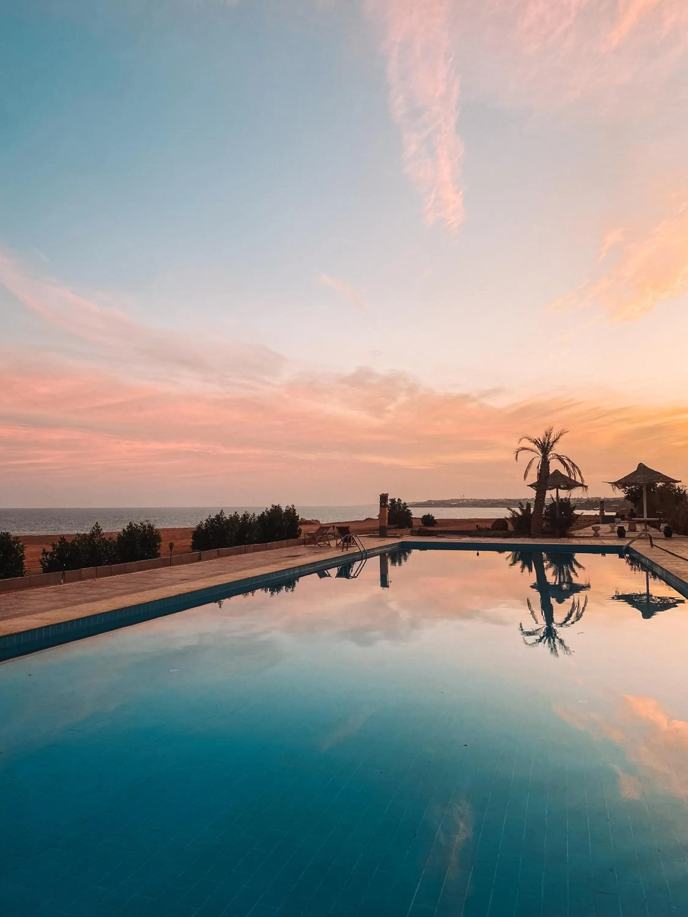 Swimming pool in Serenity Lodge