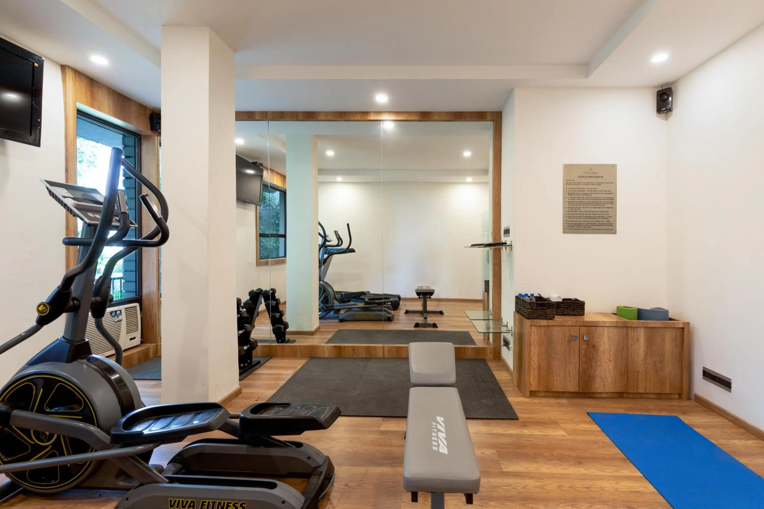 Fitness centre/facilities in Kwality's Motel Shiraz