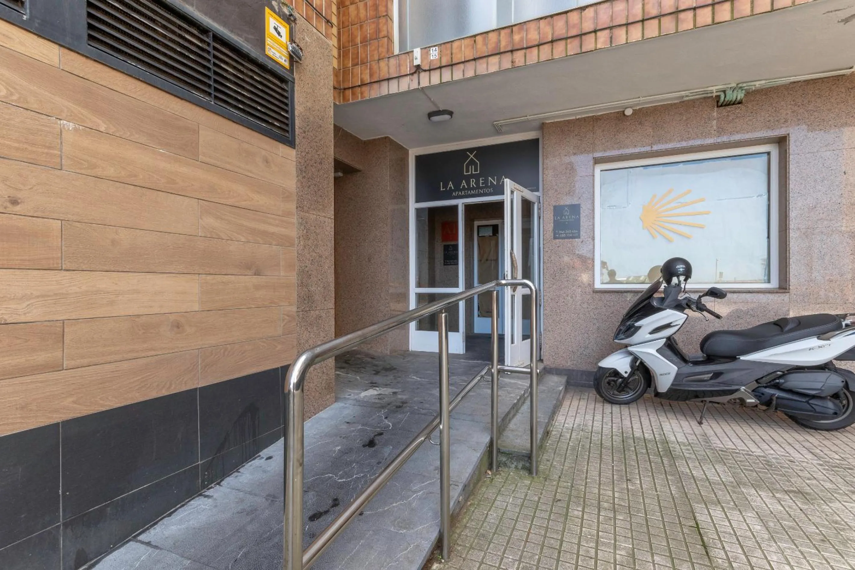 acessibility in La Arena Apartamentos Zierbena