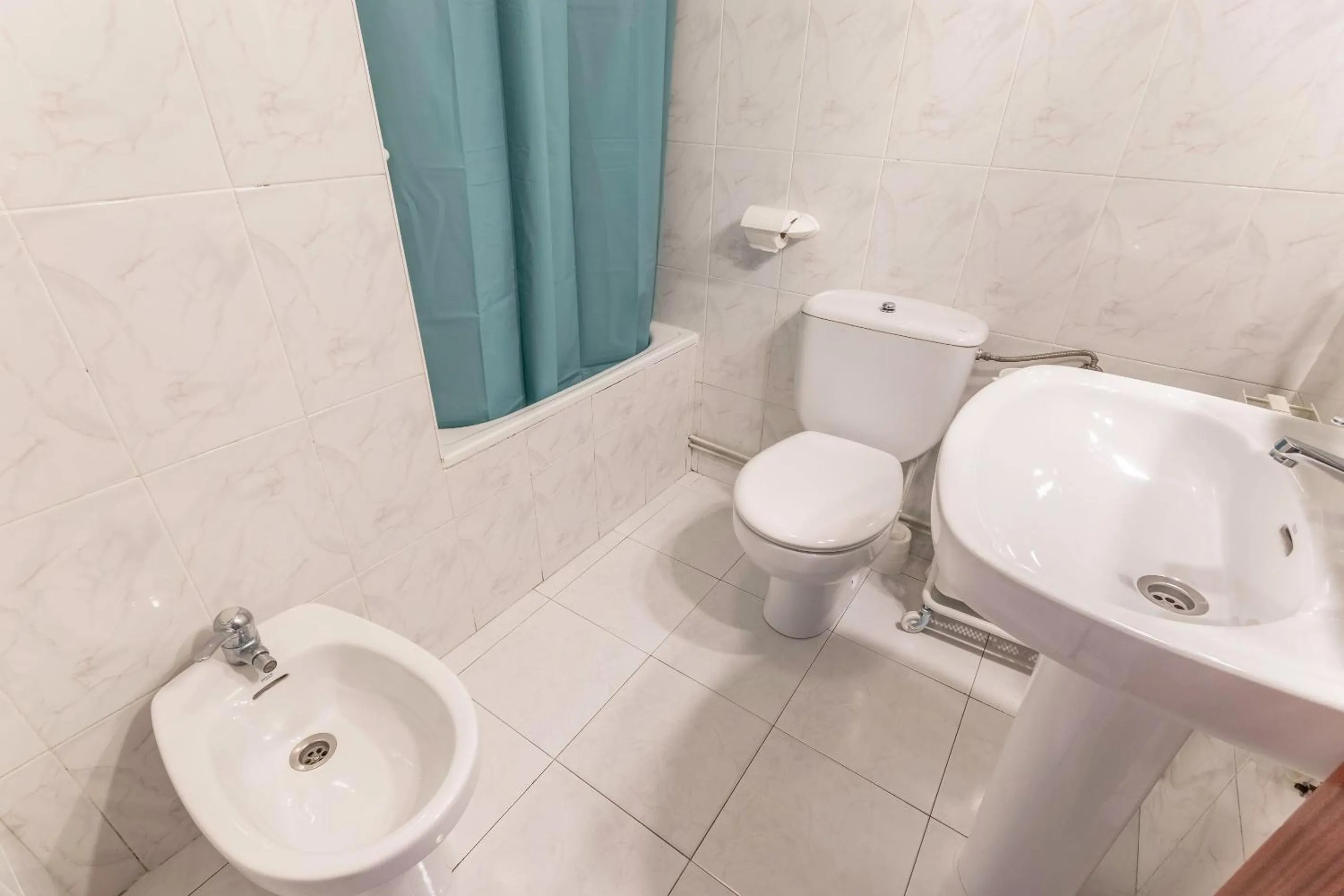 Toilet in La Arena Apartamentos Zierbena