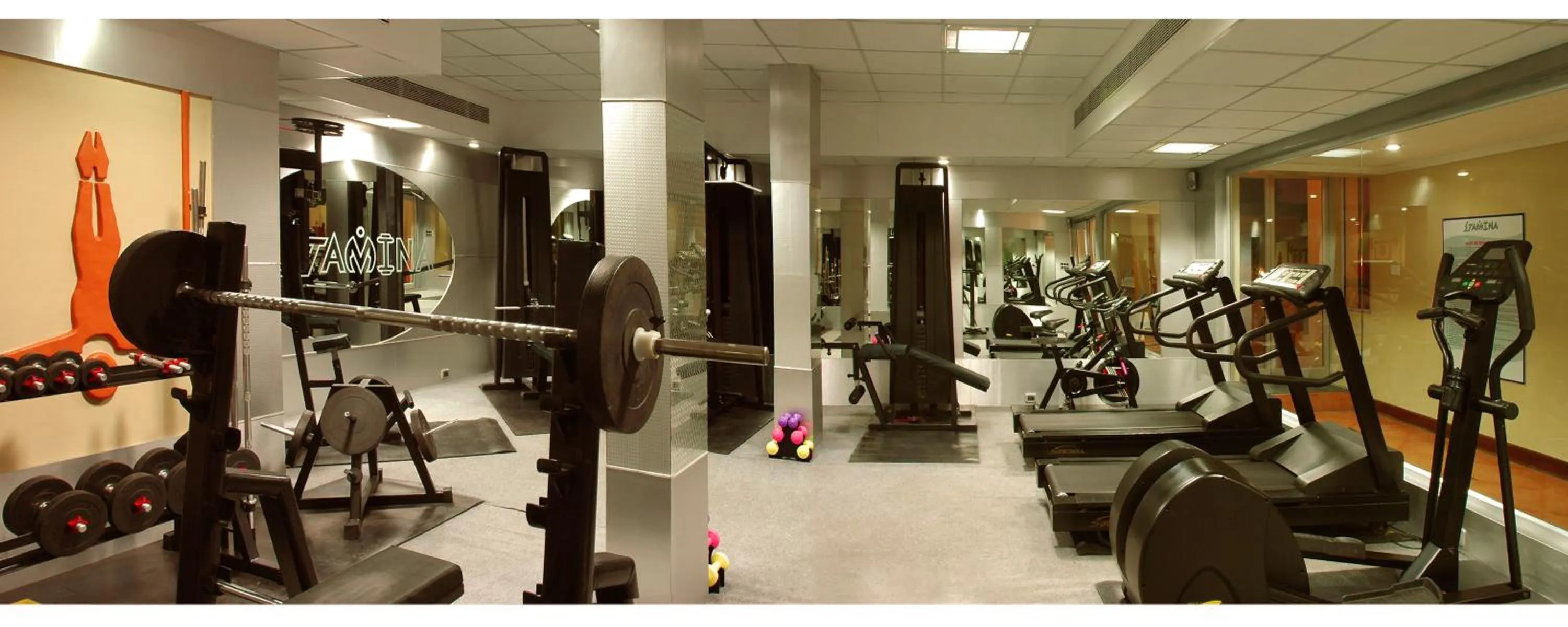 Fitness centre/facilities in Noor-Us-Sabah Palace