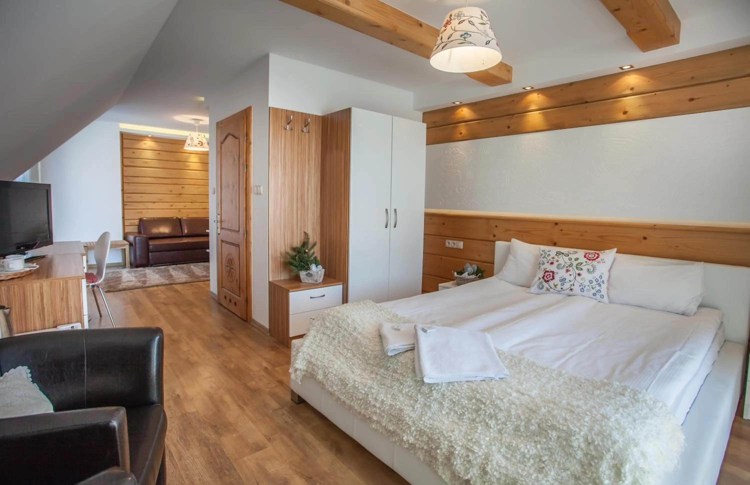 TV and multimedia, Bed in Willa Ryś