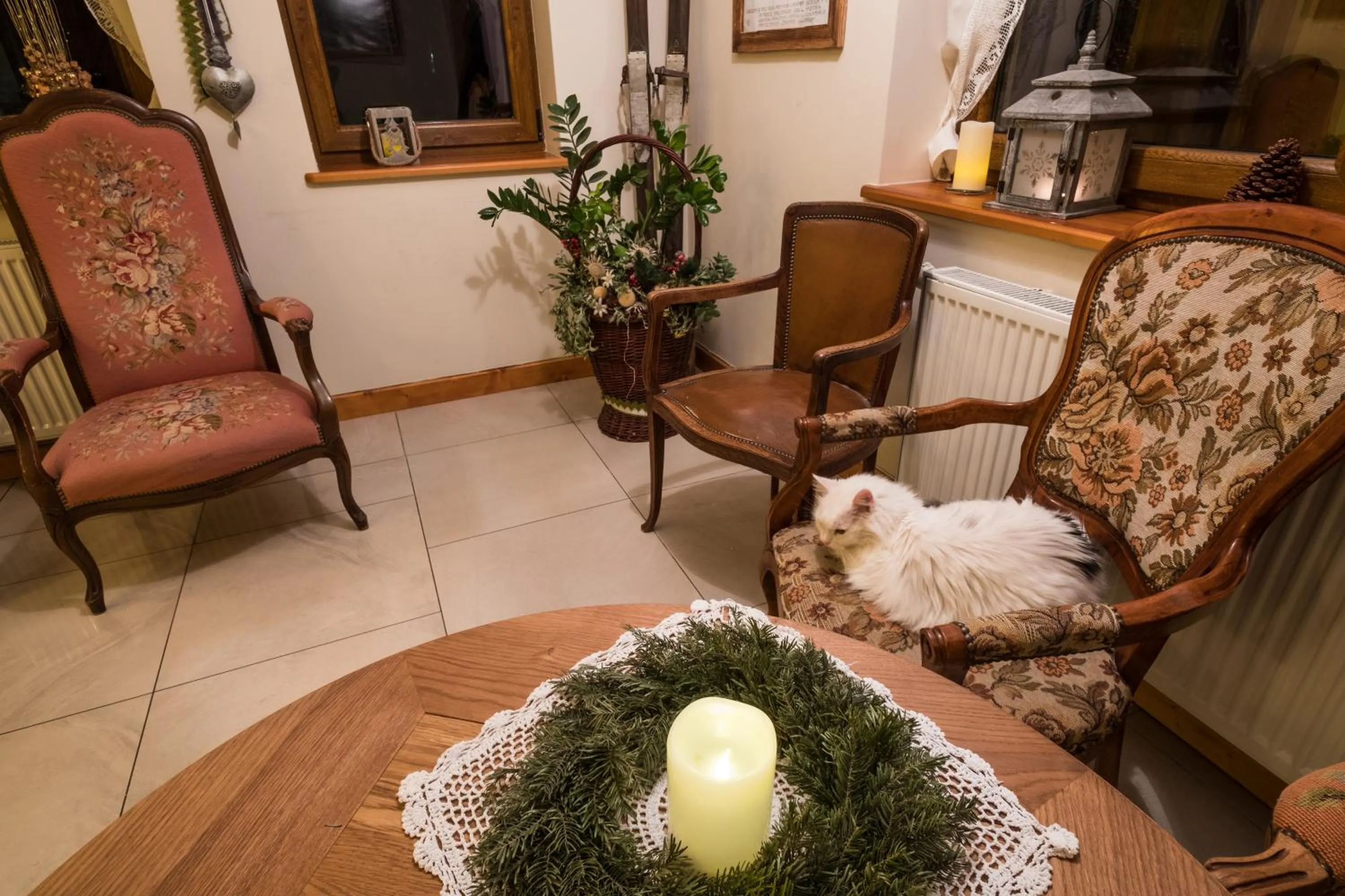 Lobby or reception in Willa Ryś