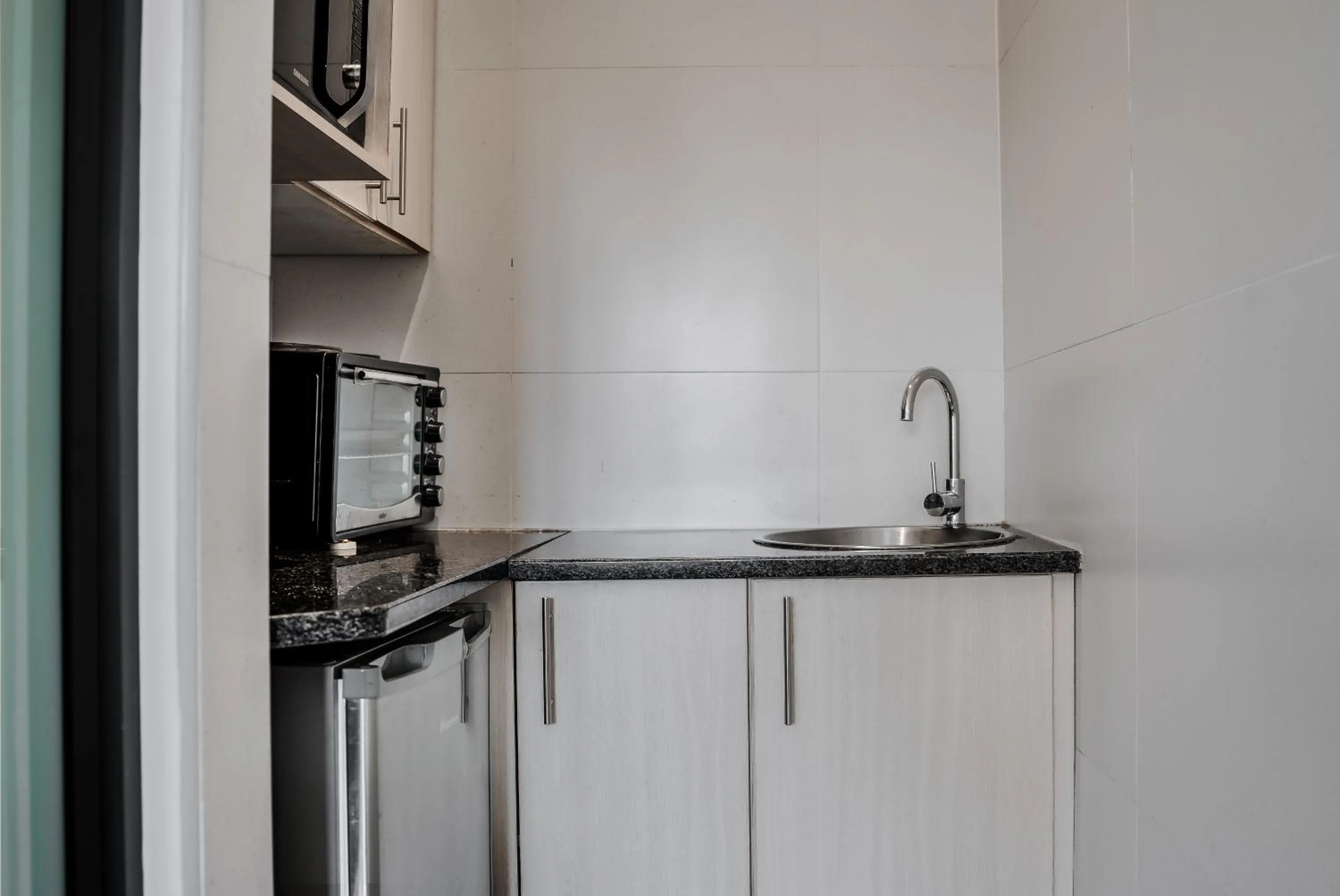 Kitchen or kitchenette in Yalla Yalla Boutique Hotel