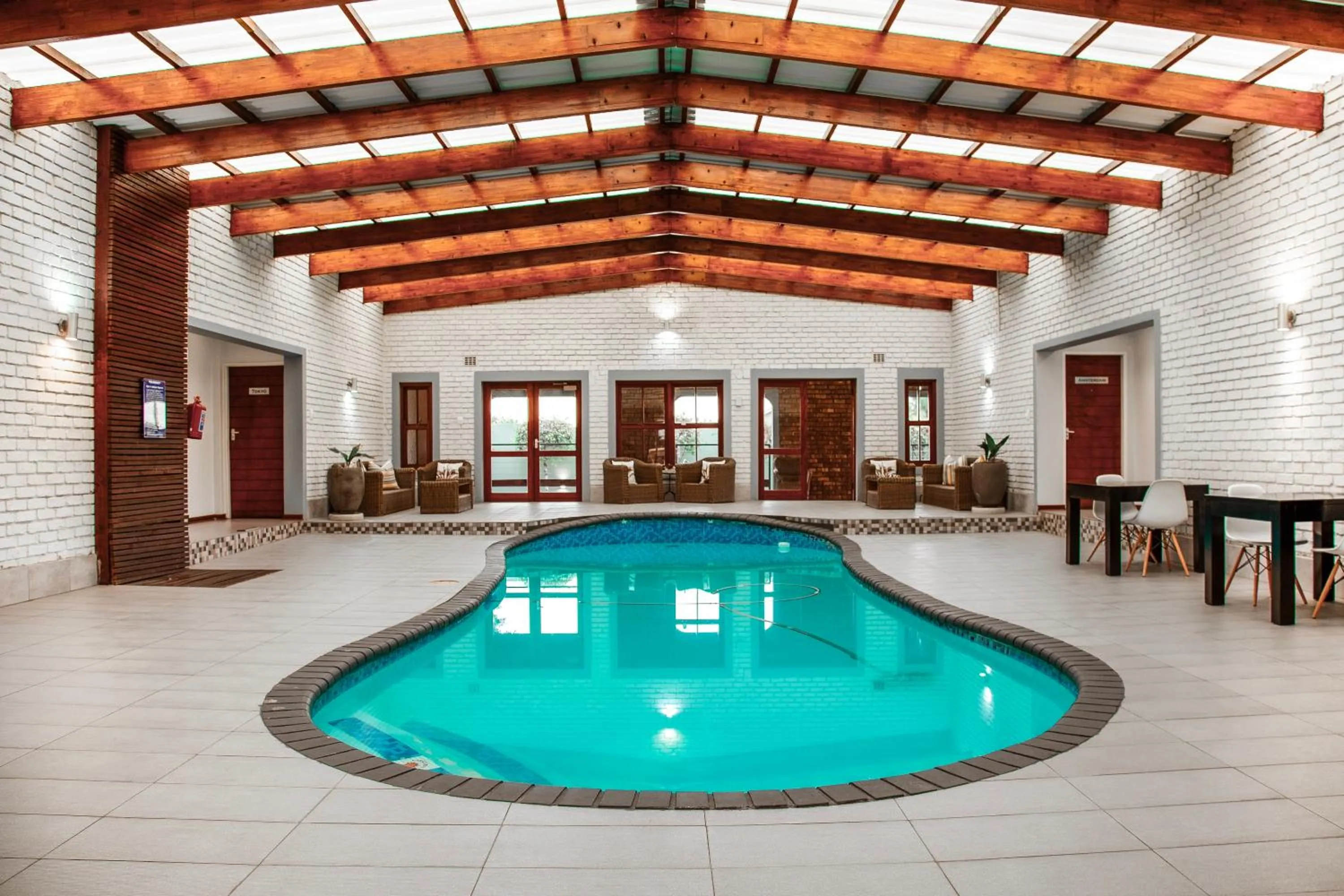 Pool view in Yalla Yalla Boutique Hotel