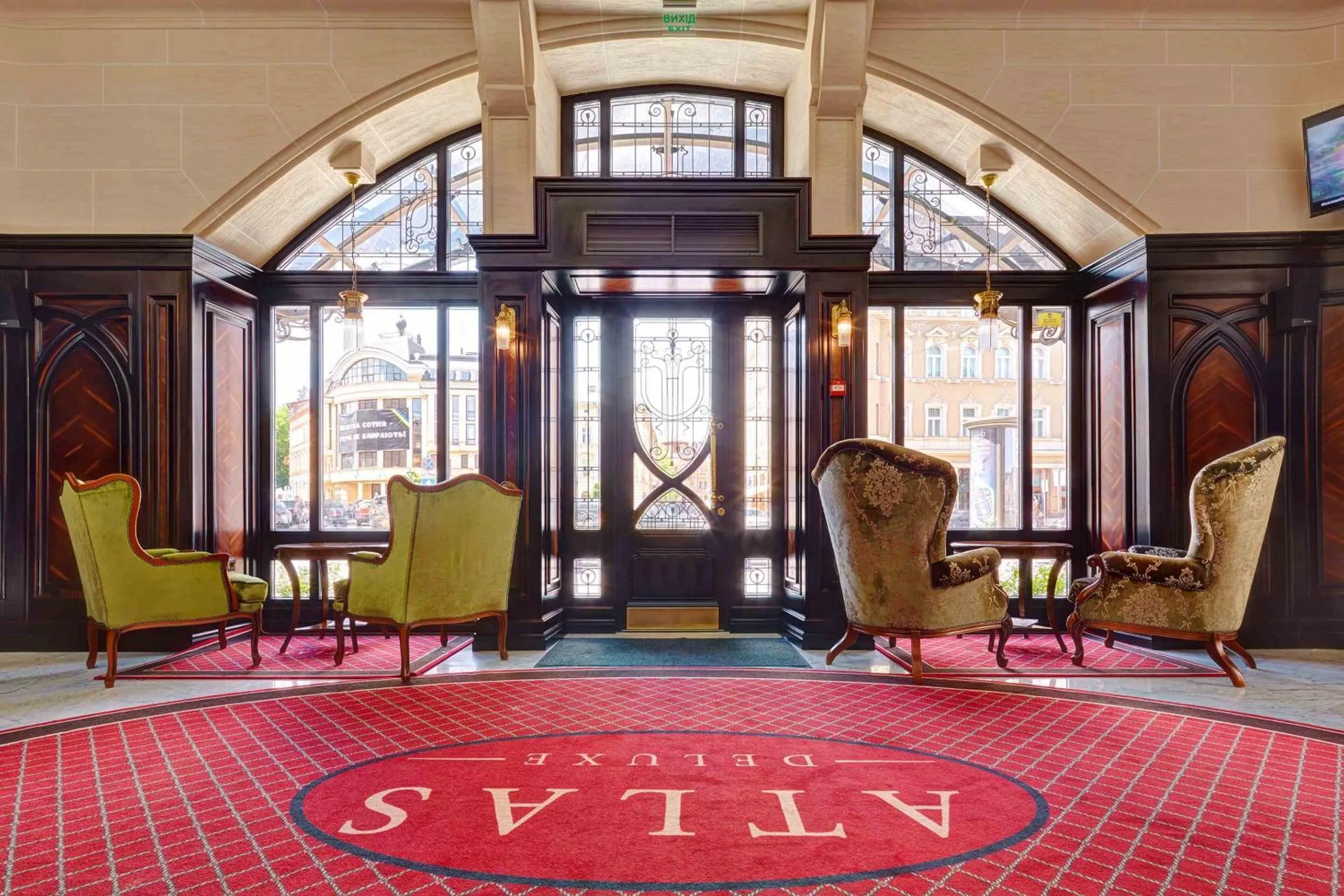 Lobby or reception in Hotel Atlas Deluxe