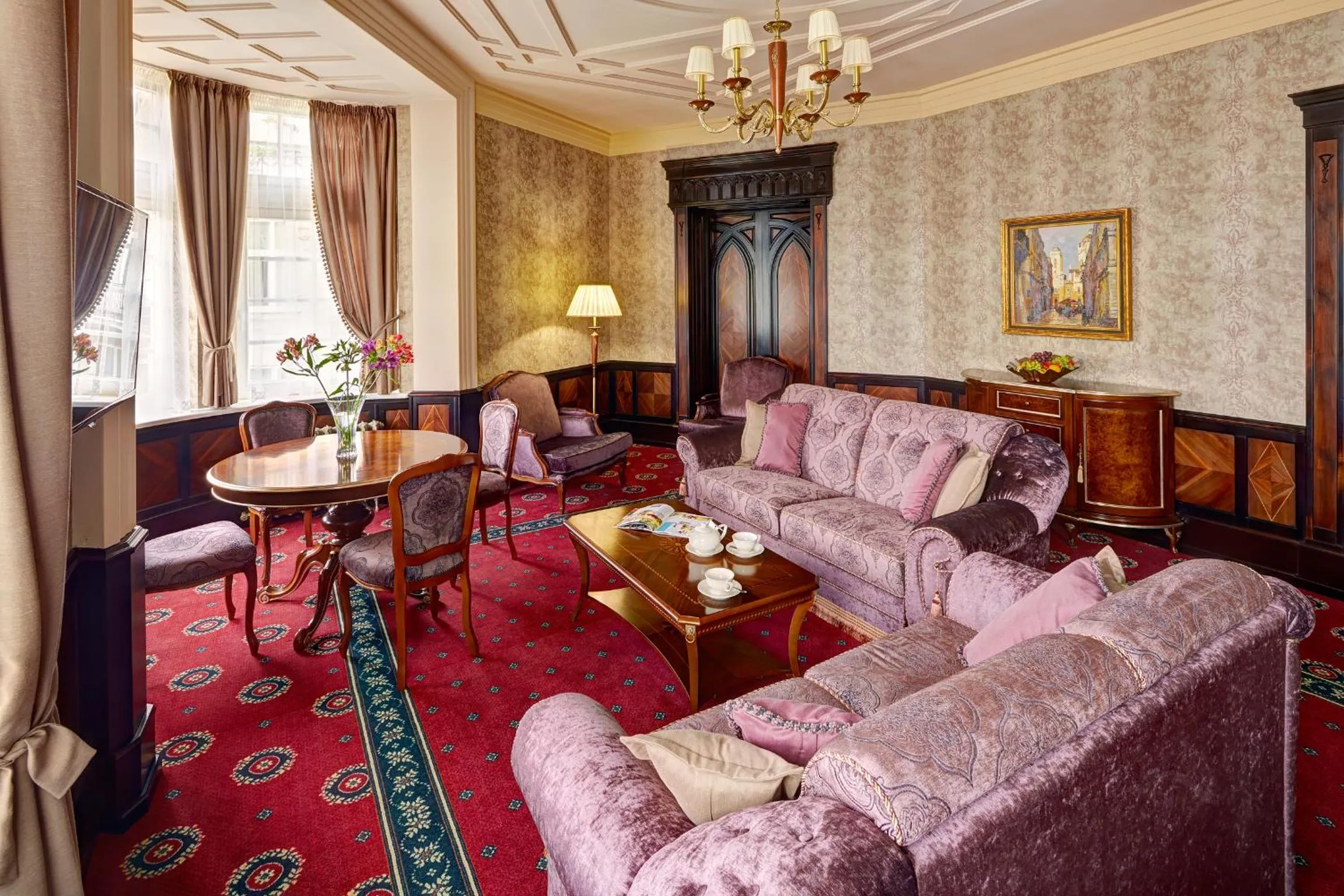 Dining area in Hotel Atlas Deluxe