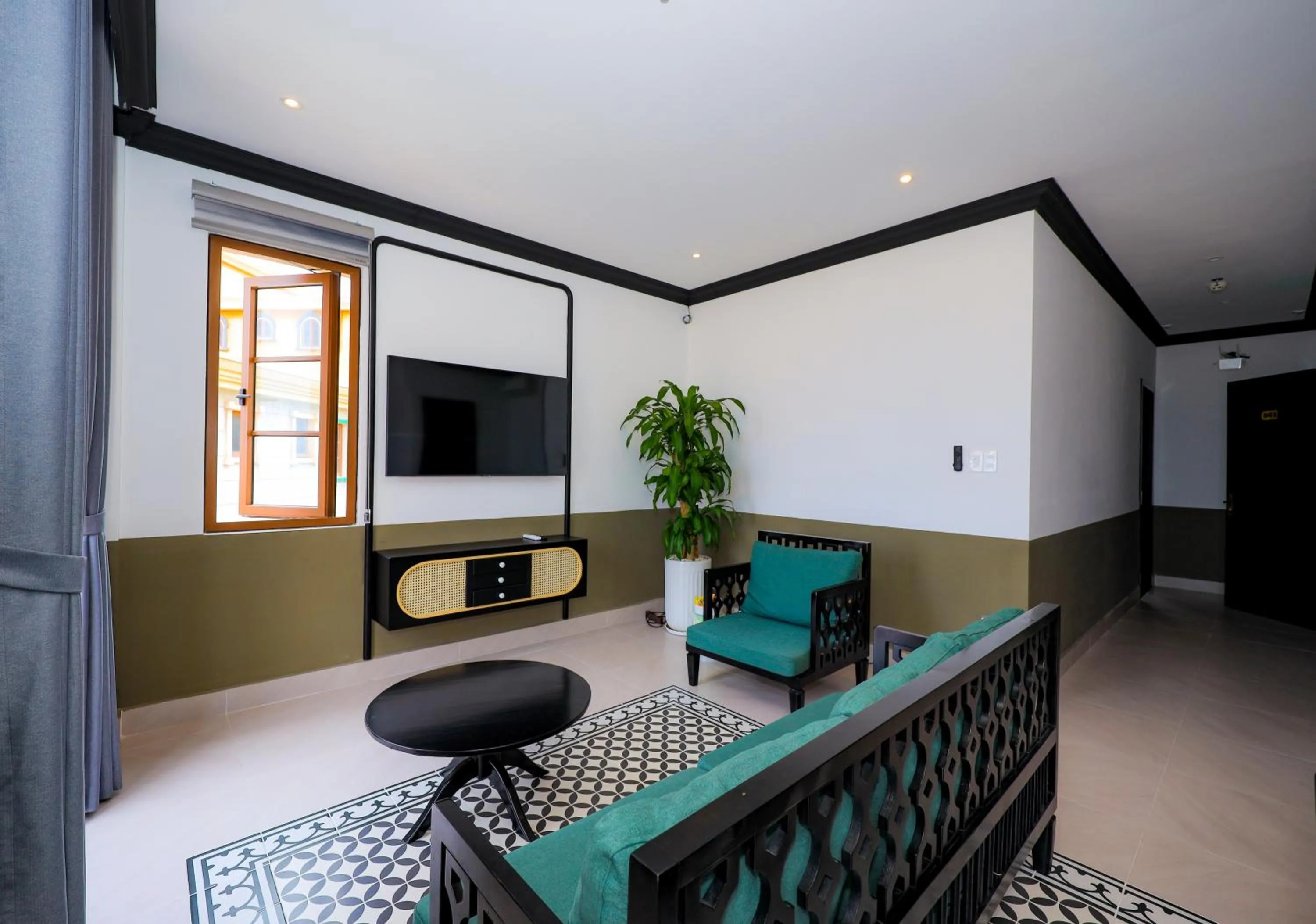 Living room in SUNSET BAY RETREAT