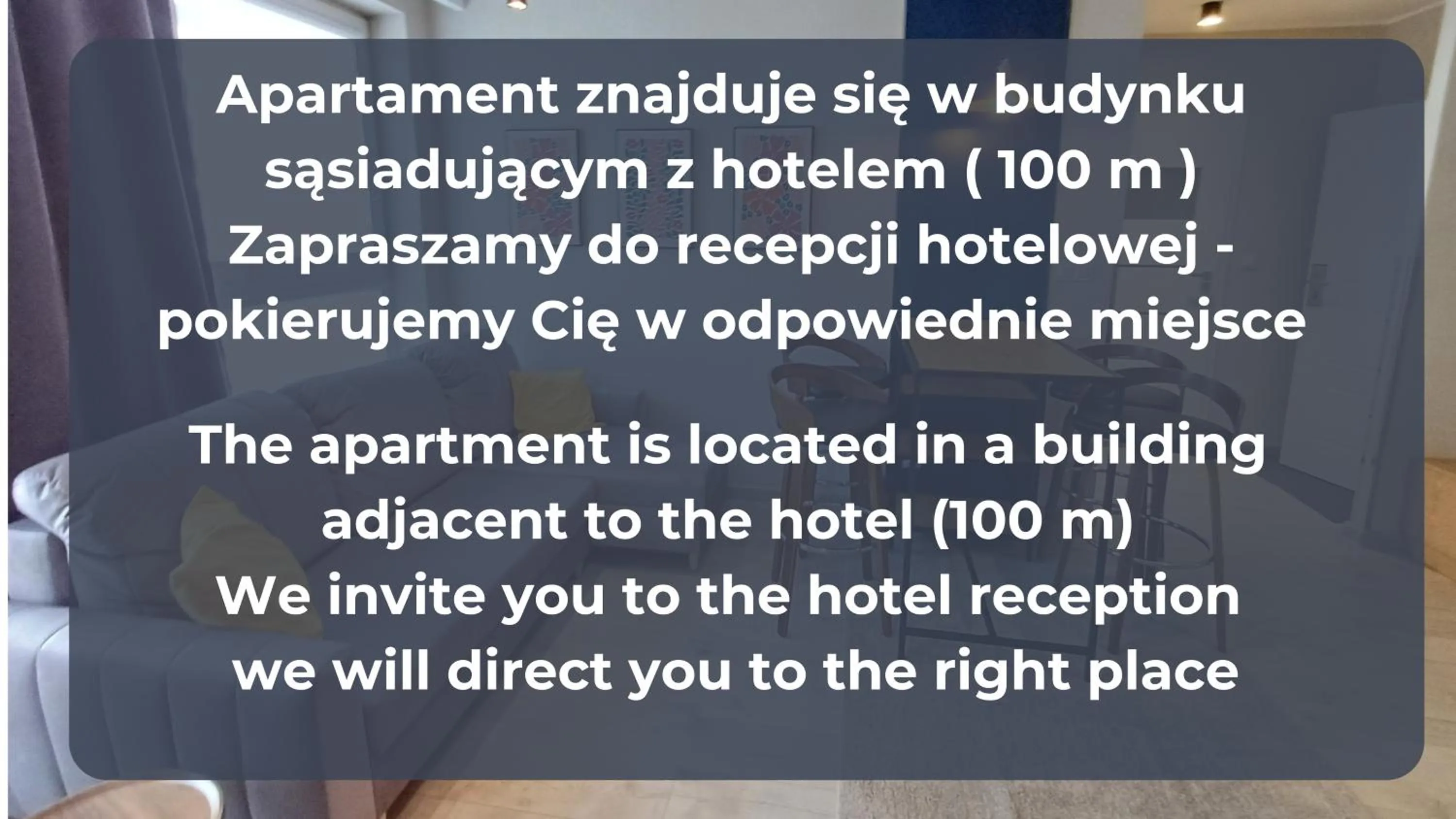 Text overlay in Hotel Marina Club Old Town View
