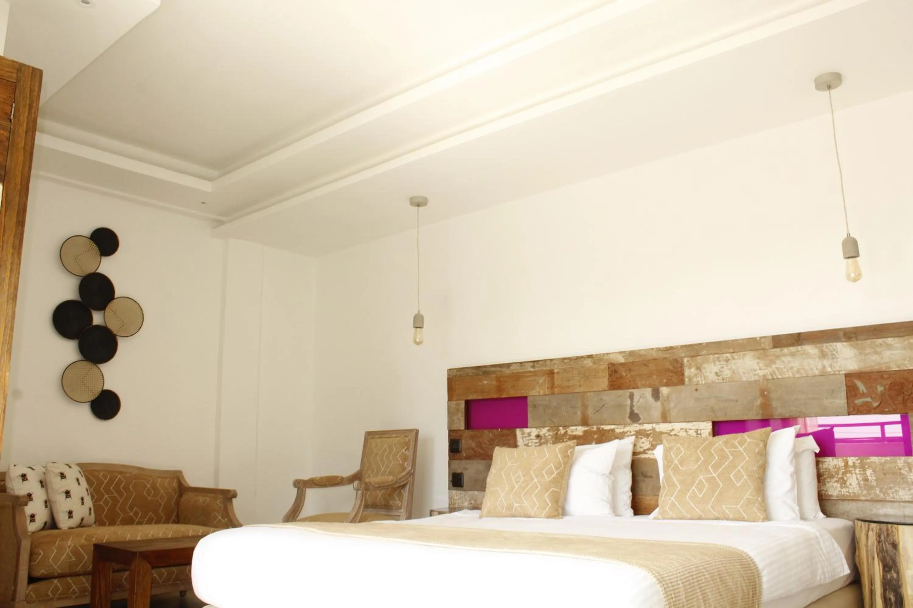 Bed in The Swiss Hotel Freetown