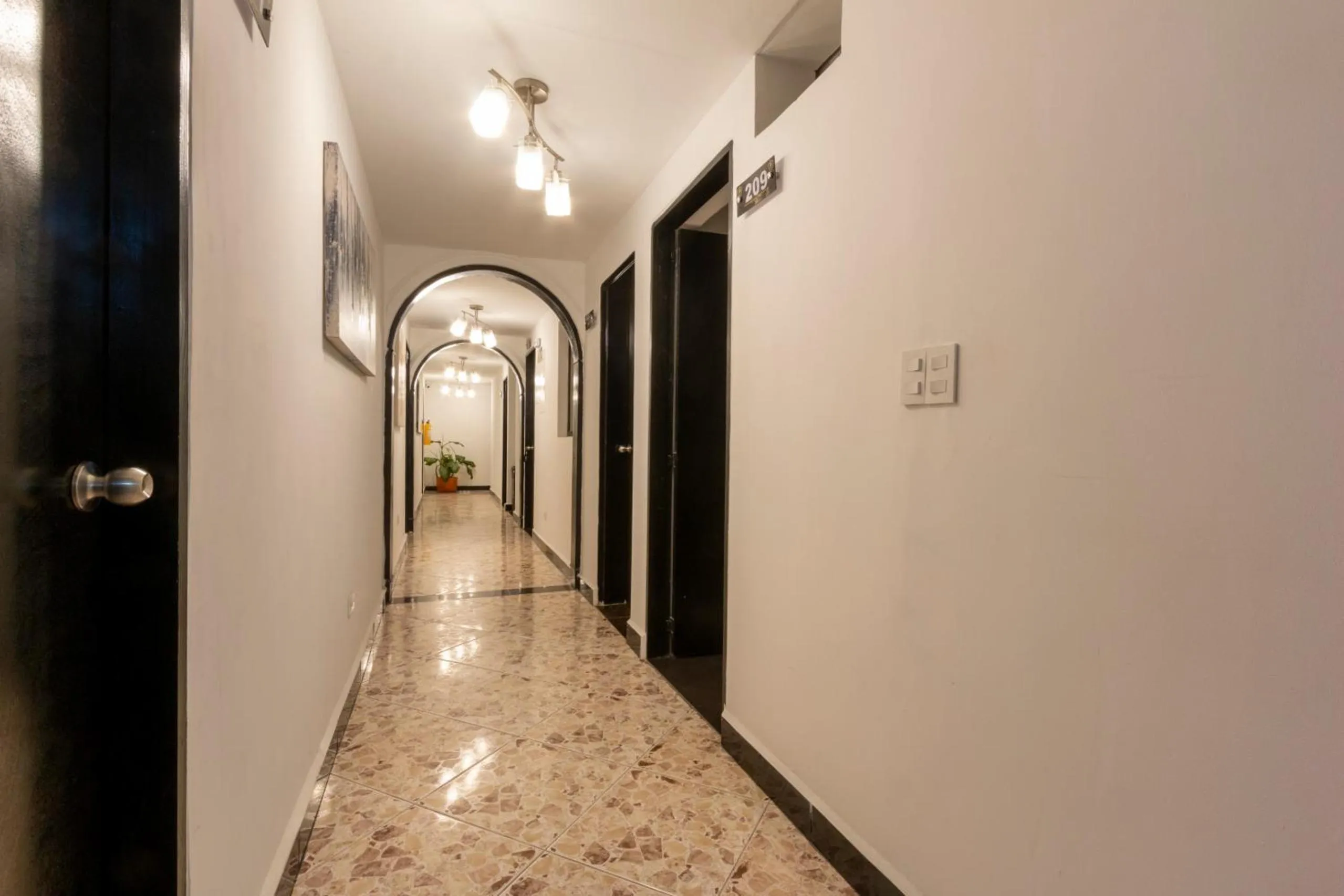 Property building in Hotel De León Estadio