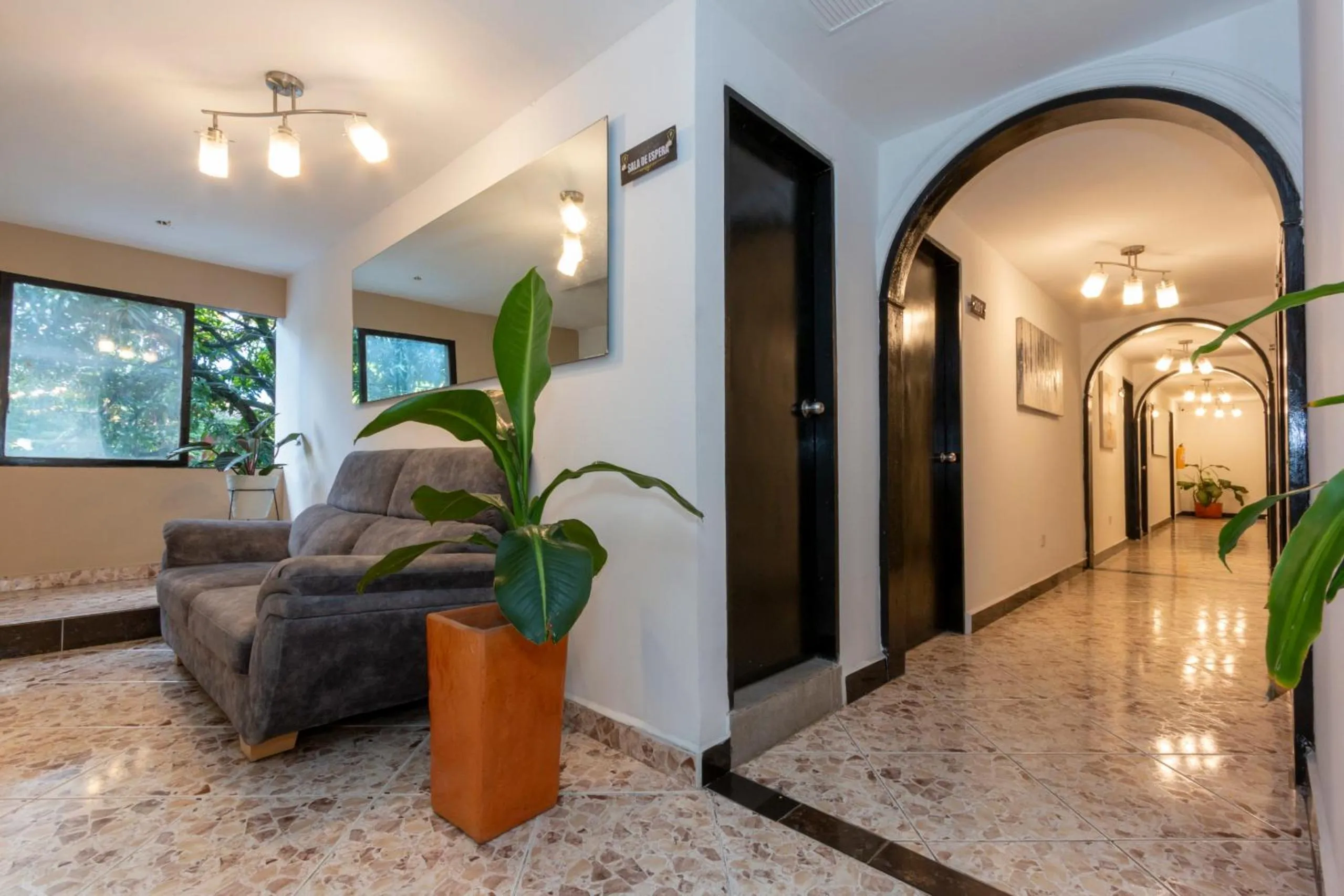 Property building in Hotel De León Estadio