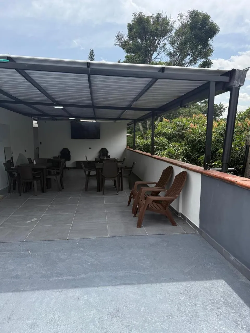 Balcony/Terrace in Hotel De León Estadio