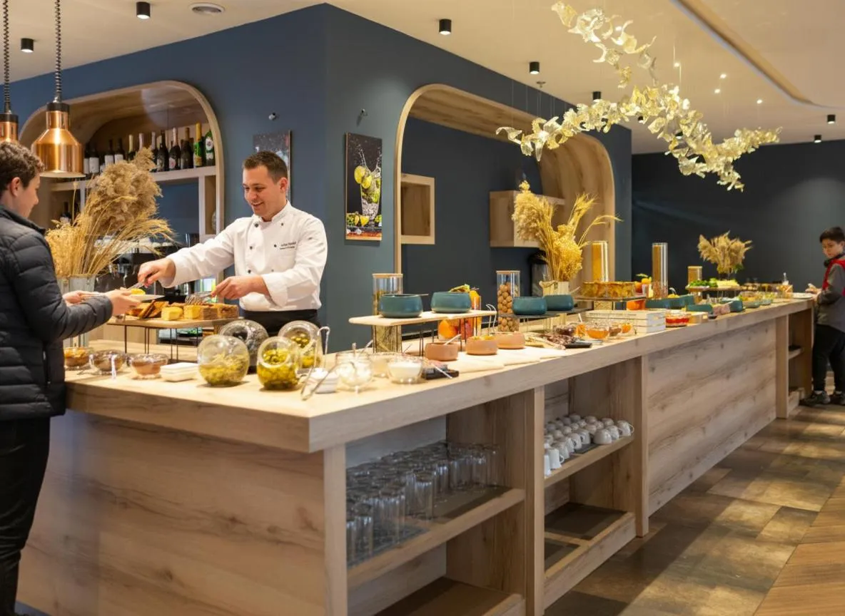 Breakfast in Expocore Hotel