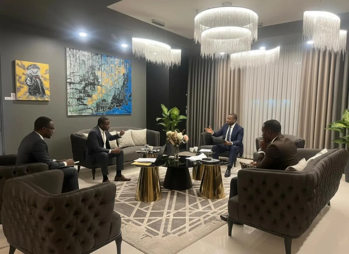 Lobby or reception in Expocore Hotel