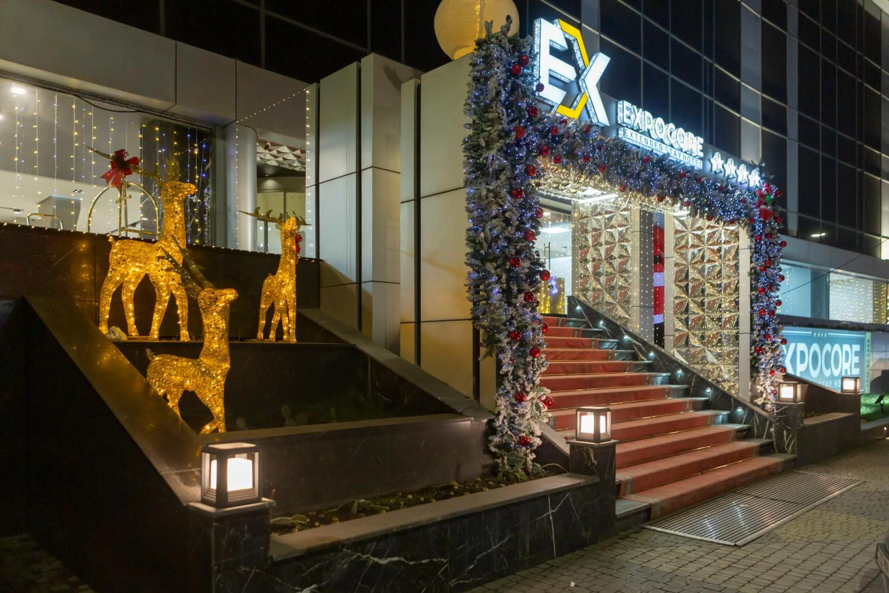 Facade/entrance in Expocore Hotel