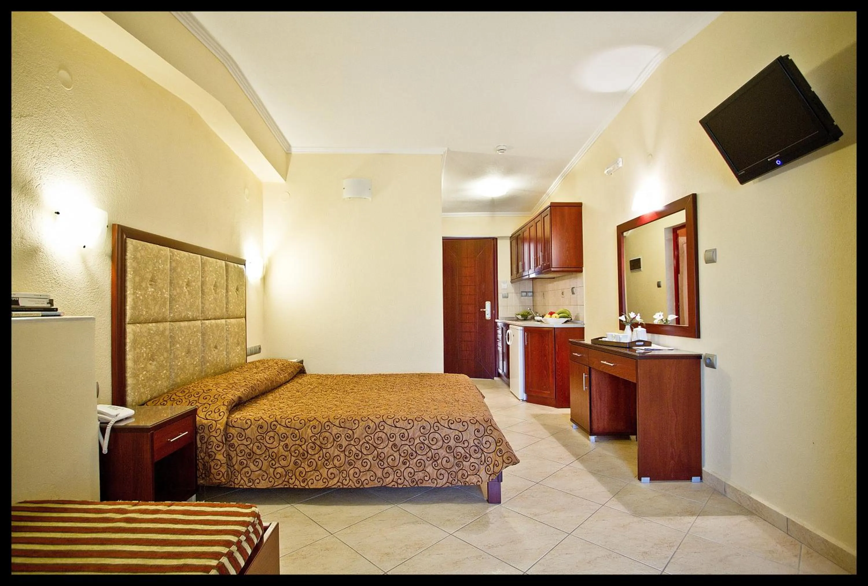 Bed in Hotel Agni On The Beach