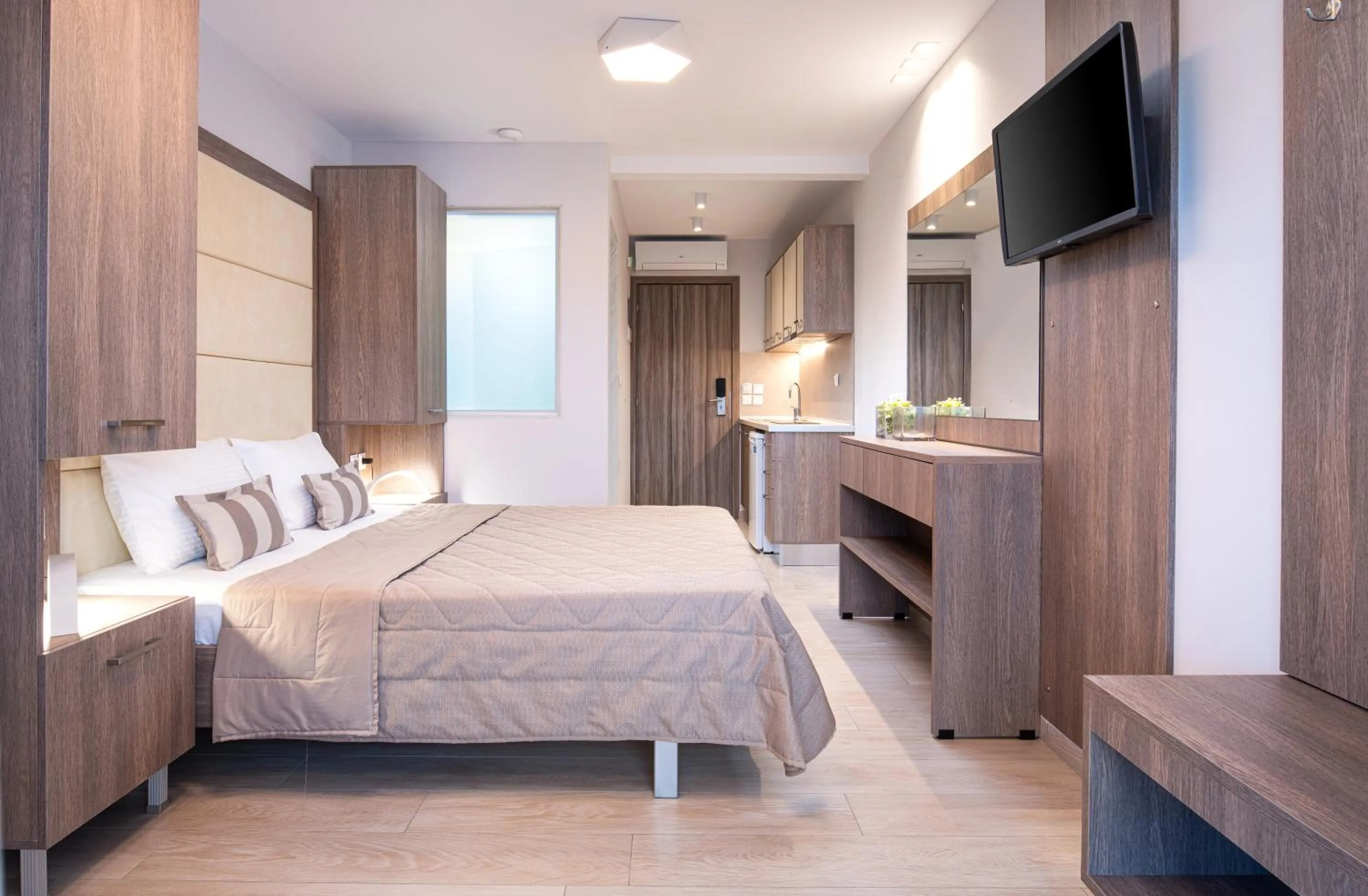 Bed in Hotel Agni On The Beach