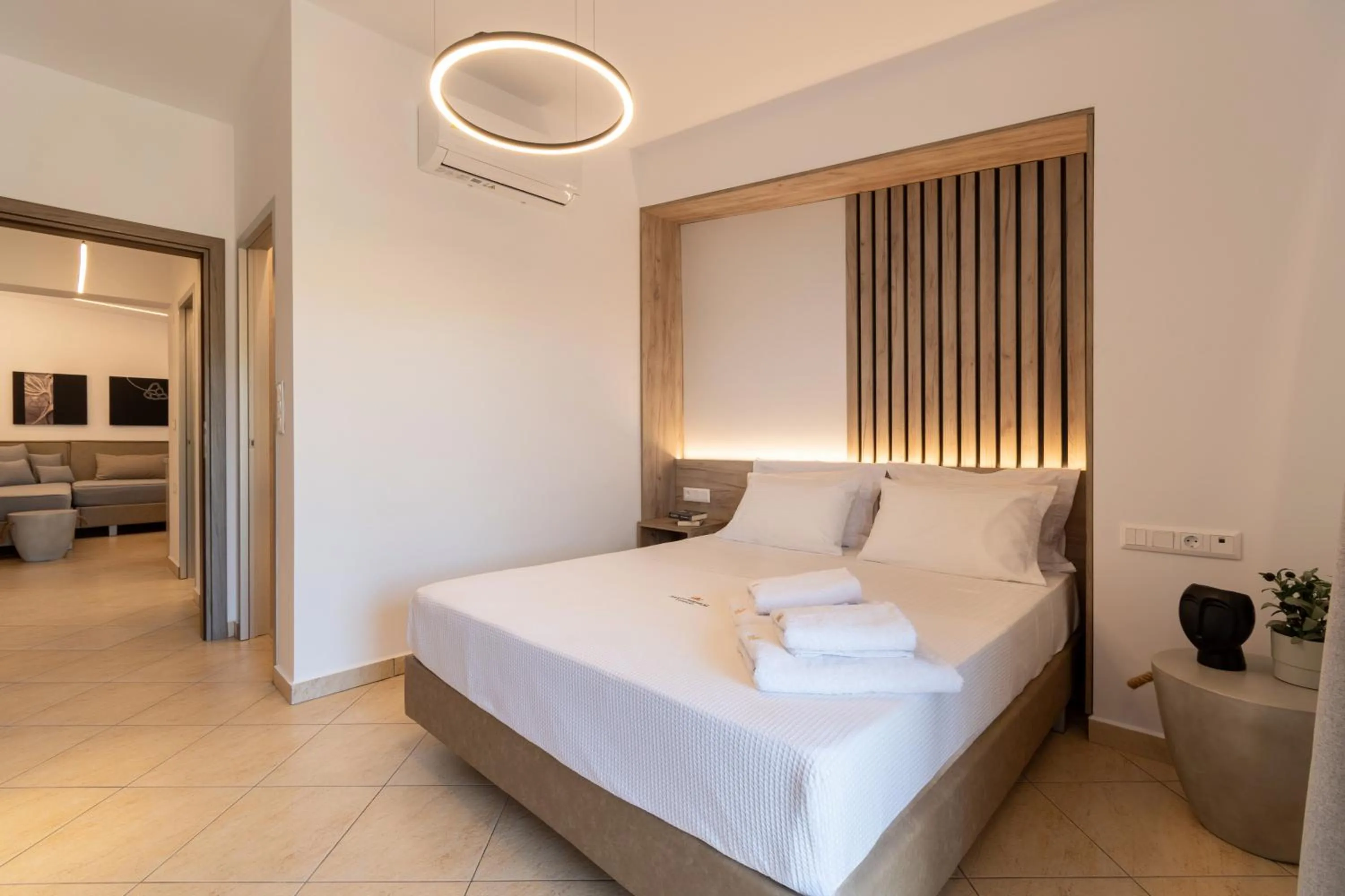 Bed in Hotel Agni On The Beach