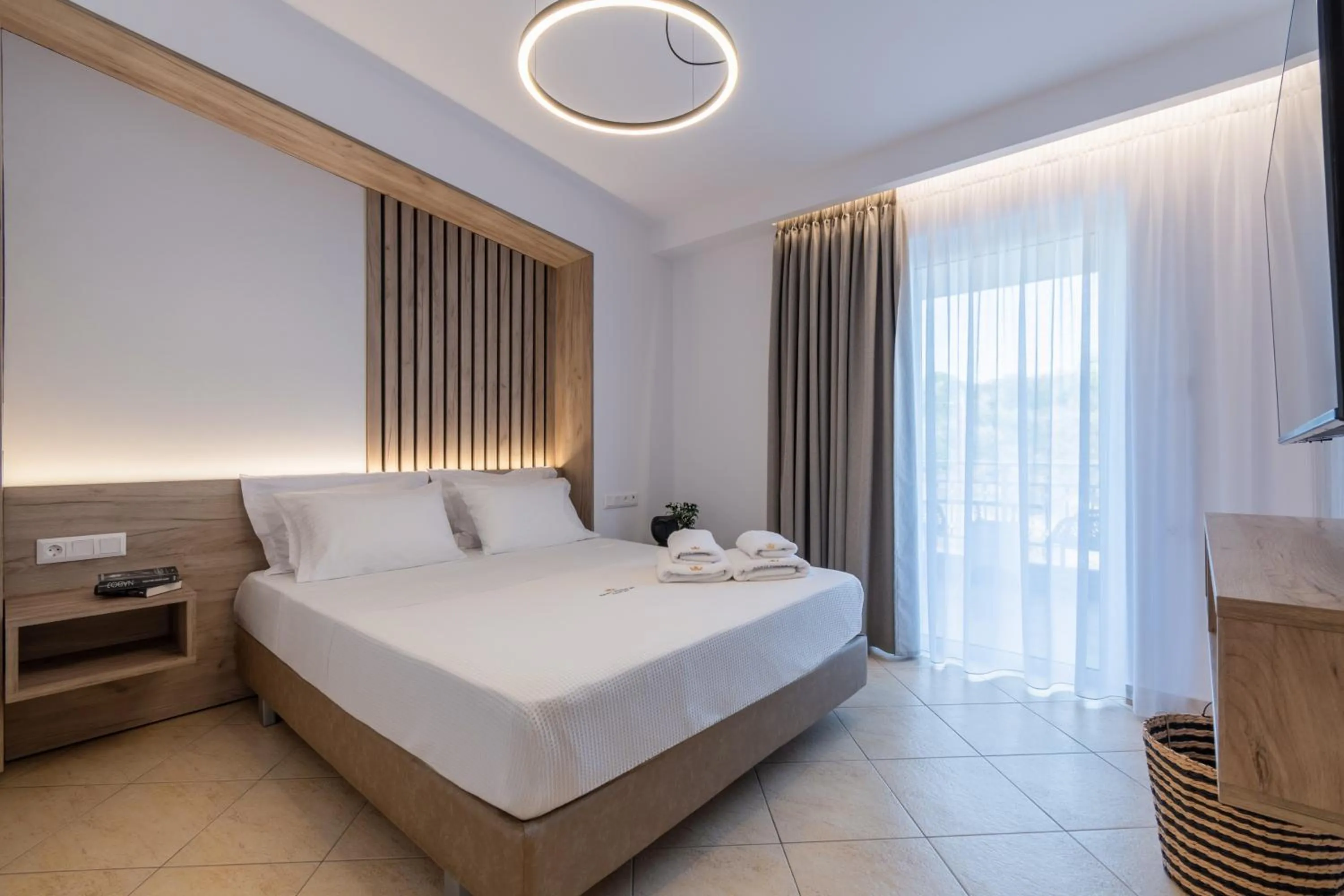 Bed in Hotel Agni On The Beach