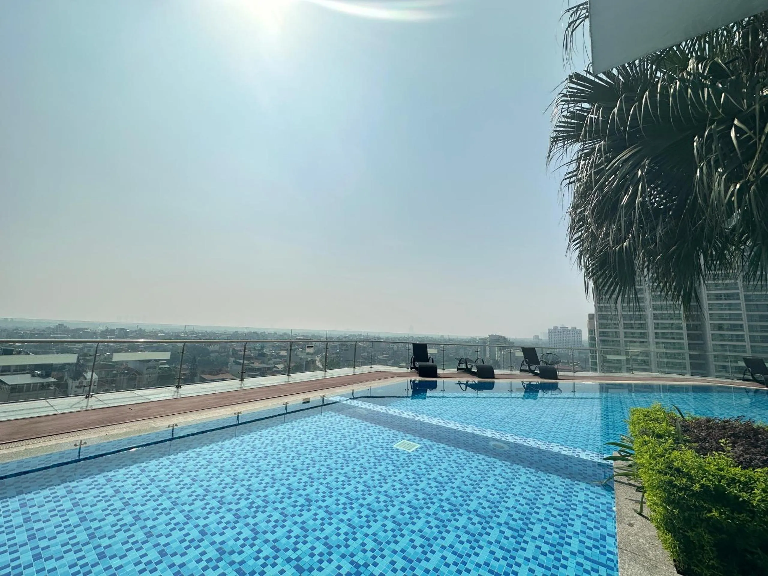 Swimming pool in Hanoi Westlake Homestay in D'Le Roi Soleil Building