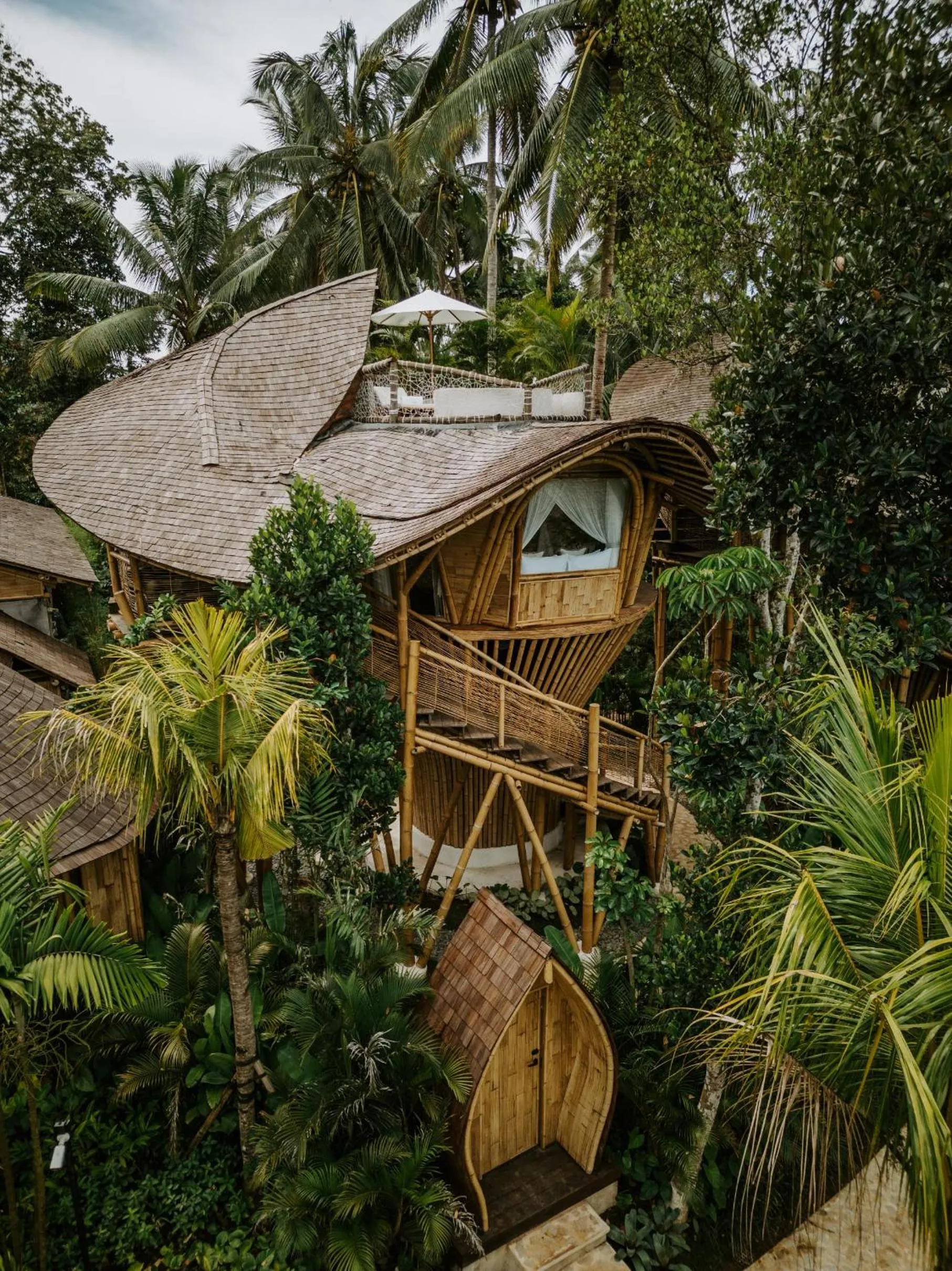 Natural landscape in Bambootel Sawah View