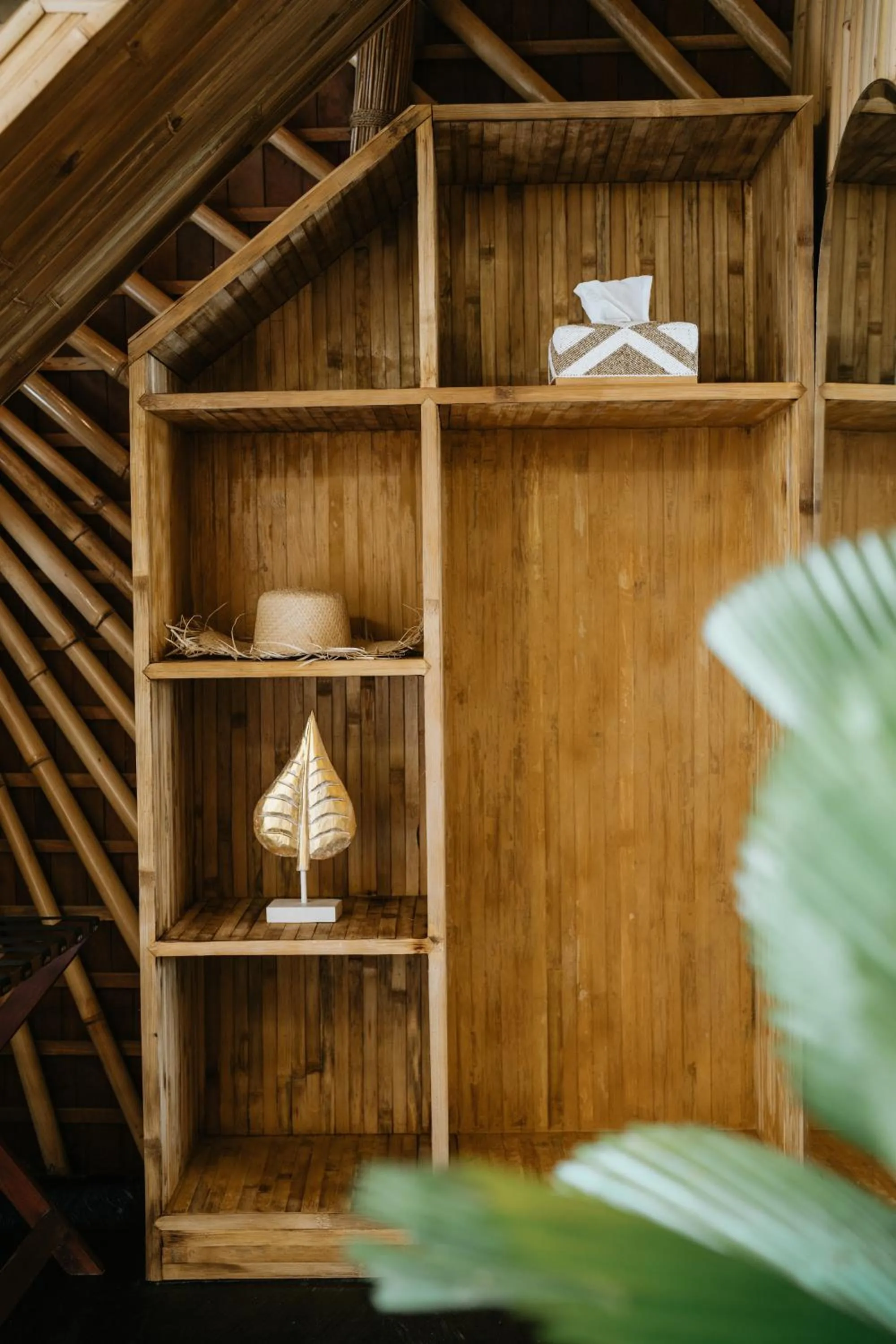 wardrobe in Bambootel Sawah View