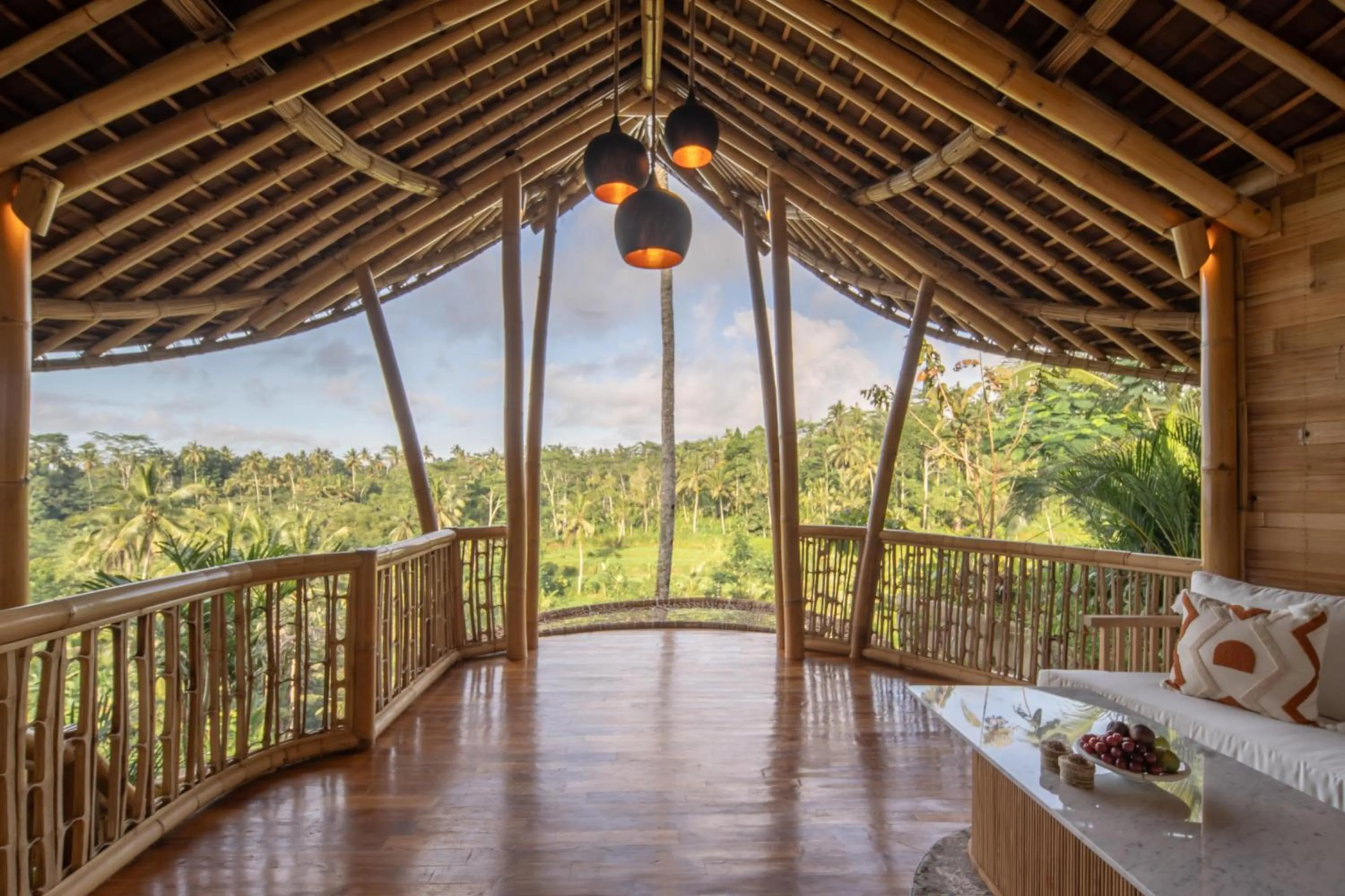 Natural landscape in Bambootel Sawah View