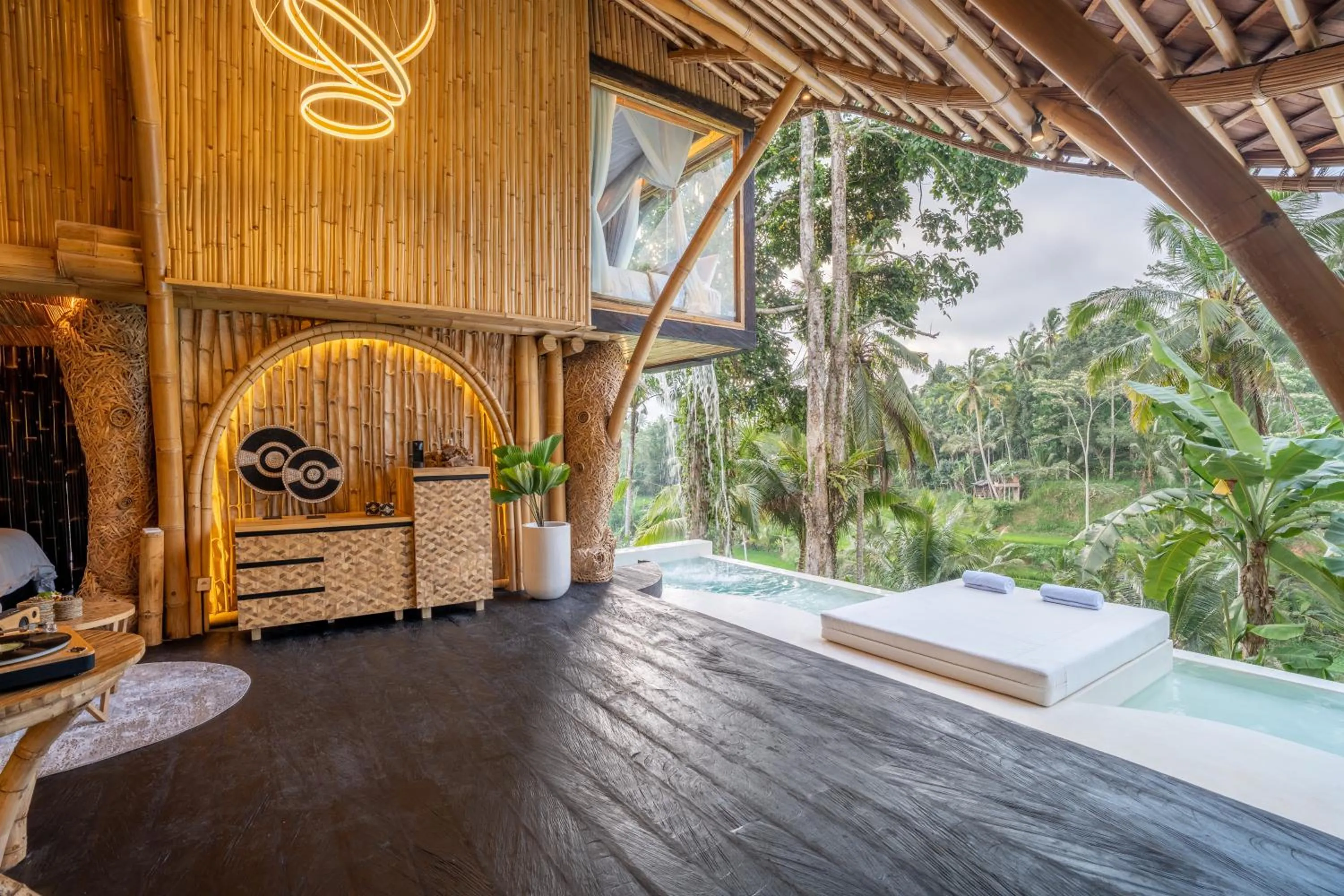 View (from property/room) in Bambootel Sawah View