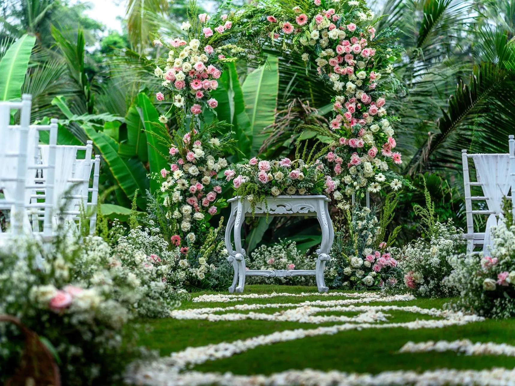 wedding in Bambootel Sawah View