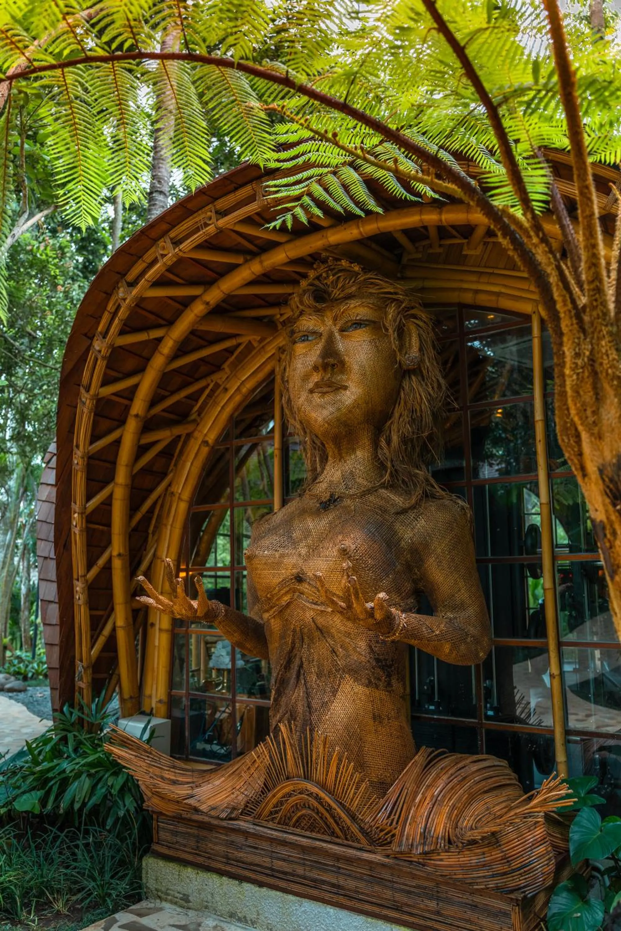 Fitness centre/facilities in Bambootel Sawah View