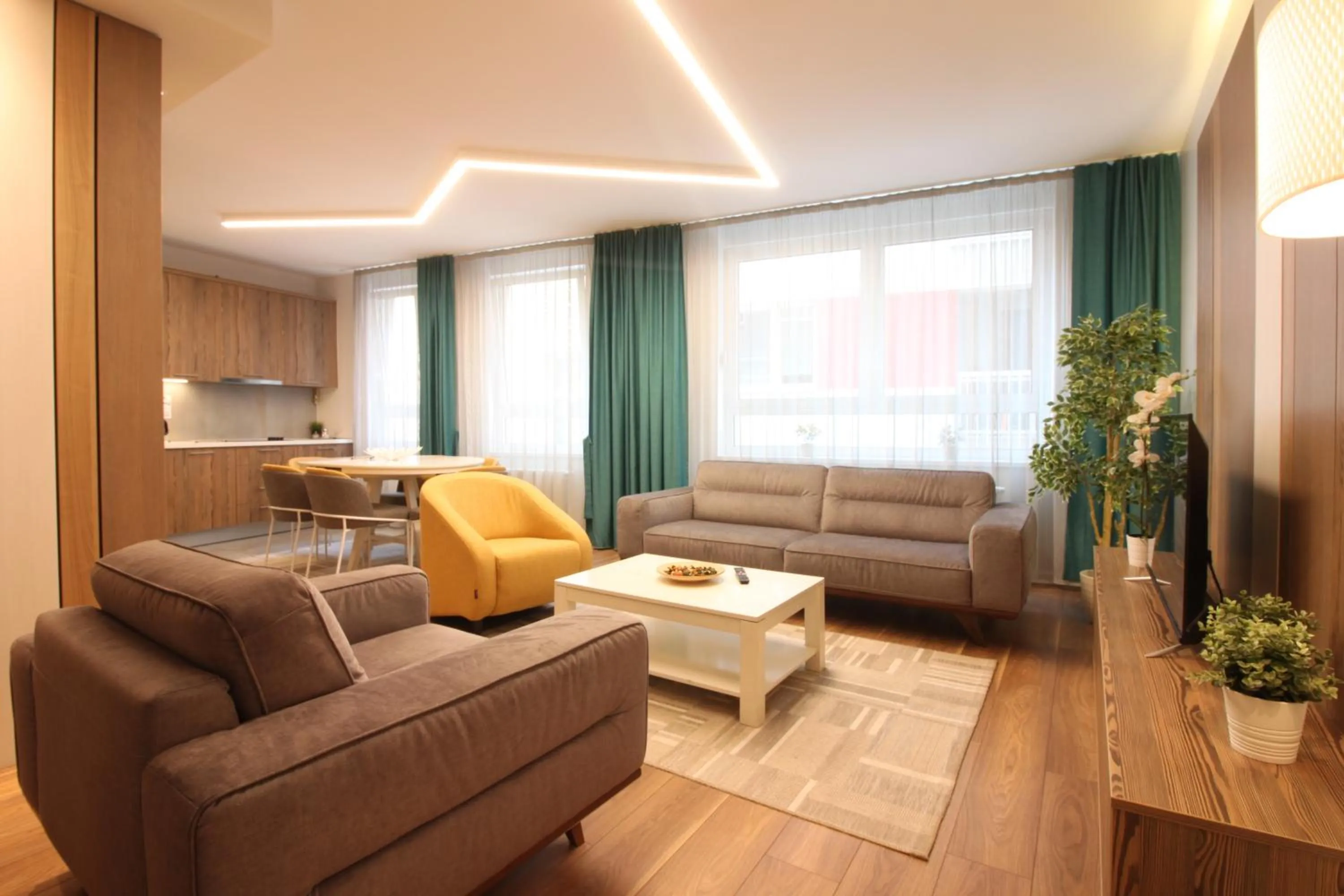 Living room in Sarajevo Daily Apartments