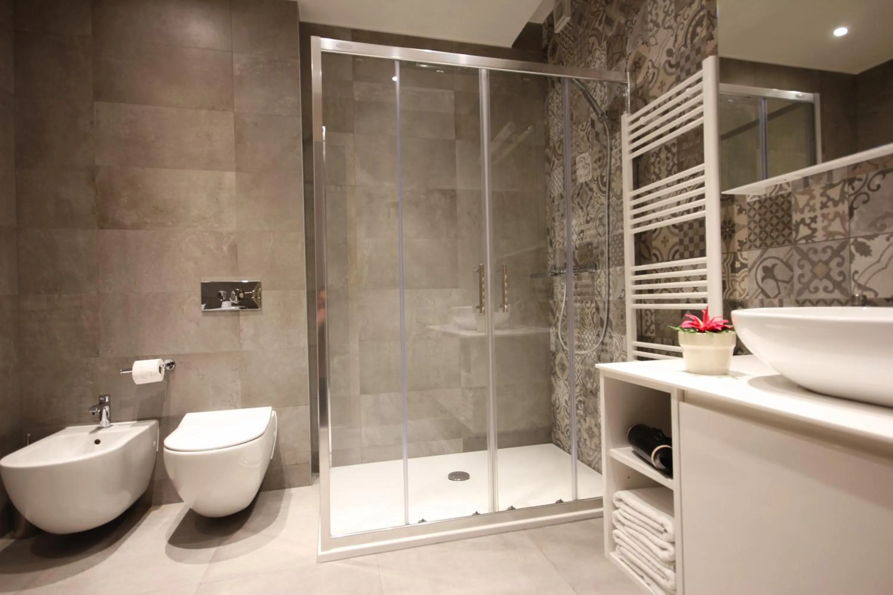 Bathroom in Sarajevo Daily Apartments