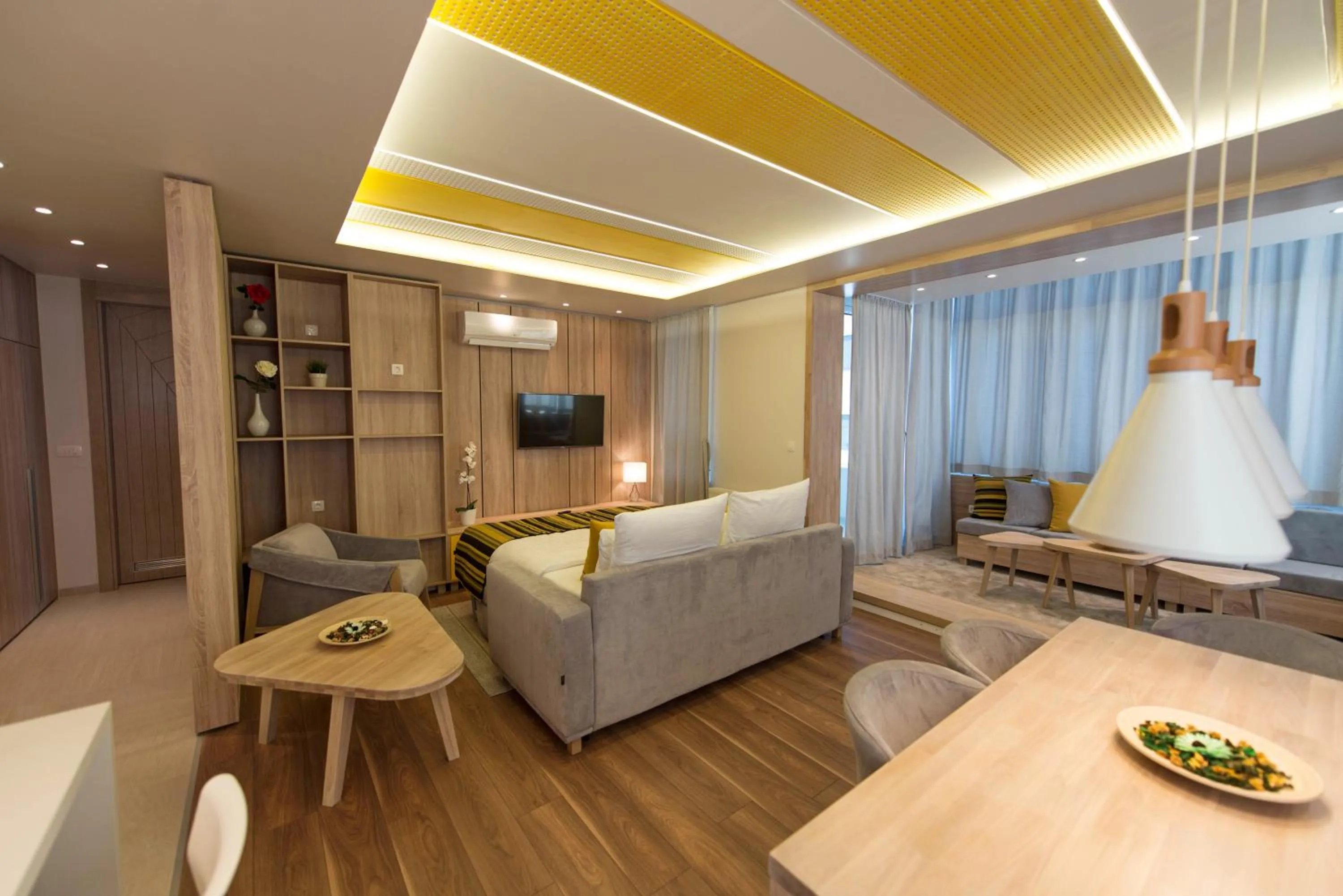 Living room, Bed in Sarajevo Daily Apartments