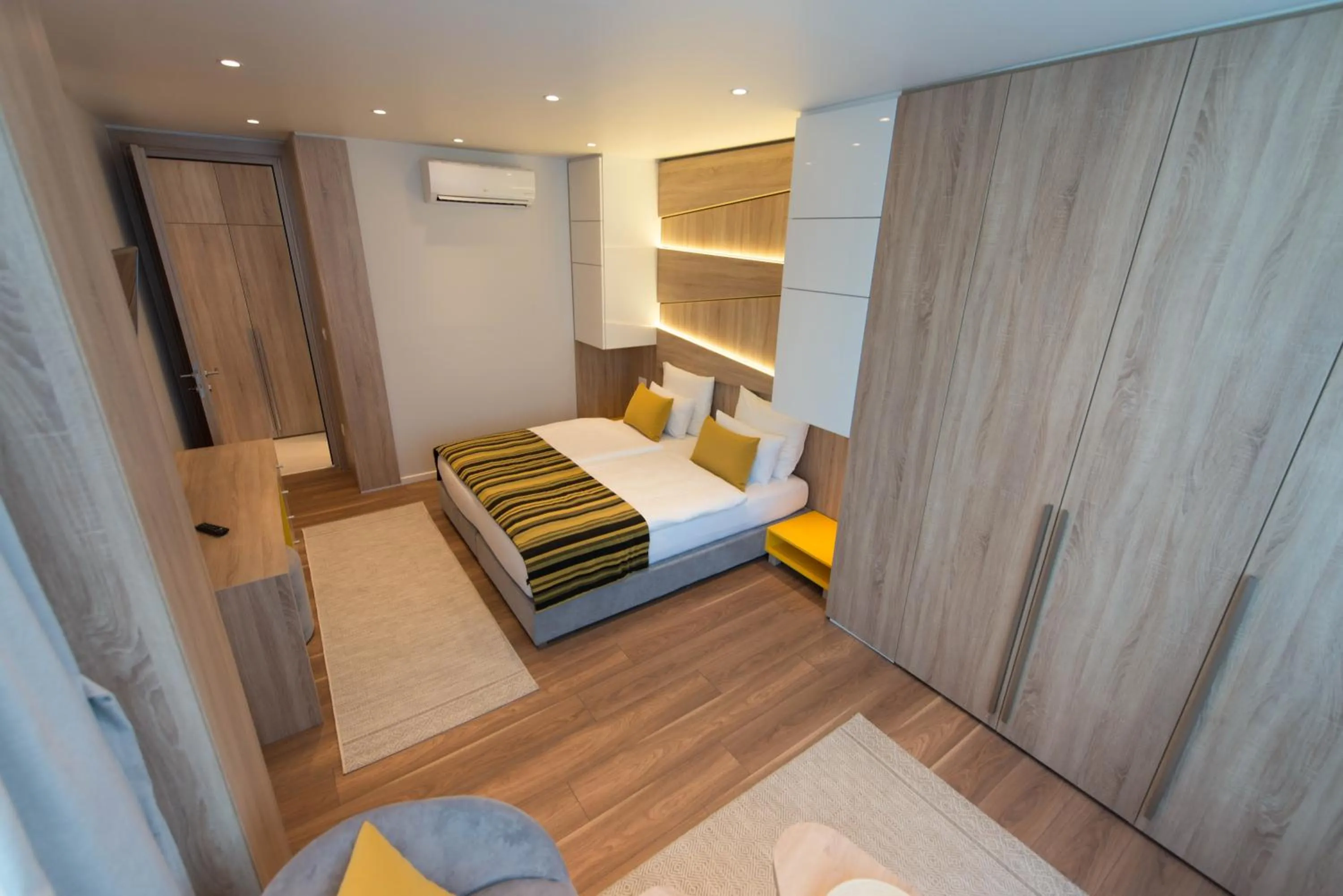 Bedroom, Bed in Sarajevo Daily Apartments