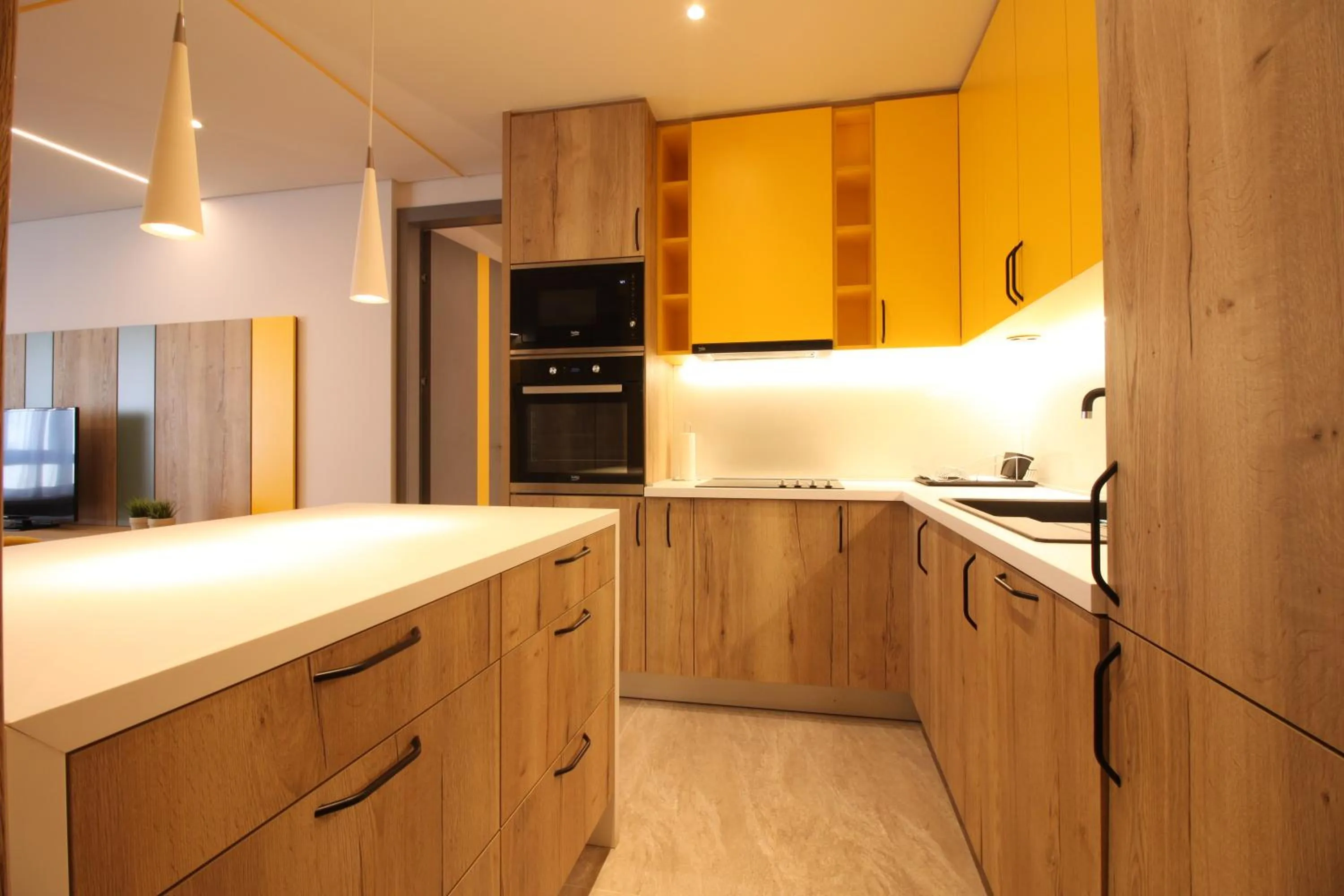 Kitchen or kitchenette in Sarajevo Daily Apartments