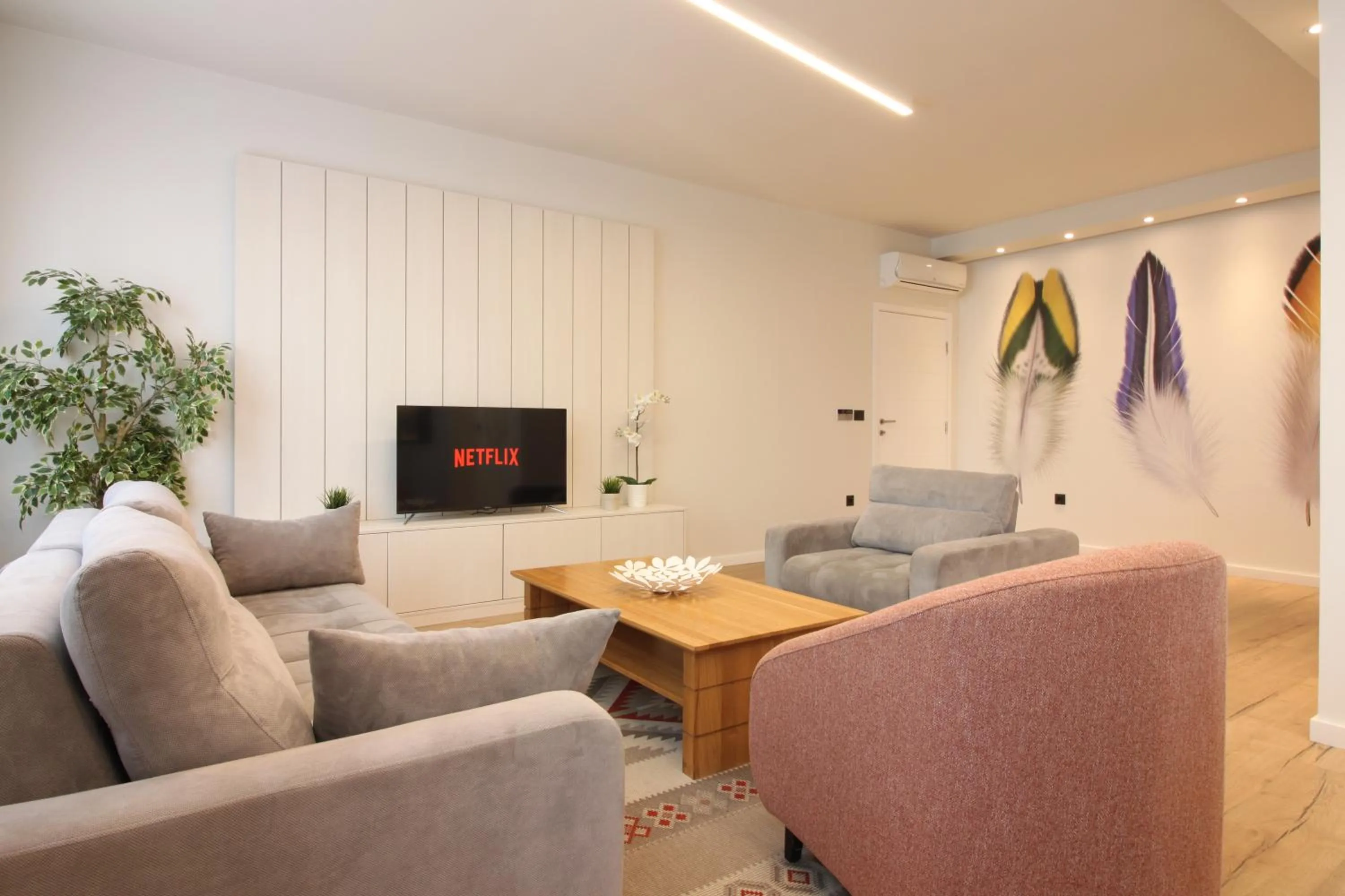 Living room in Sarajevo Daily Apartments