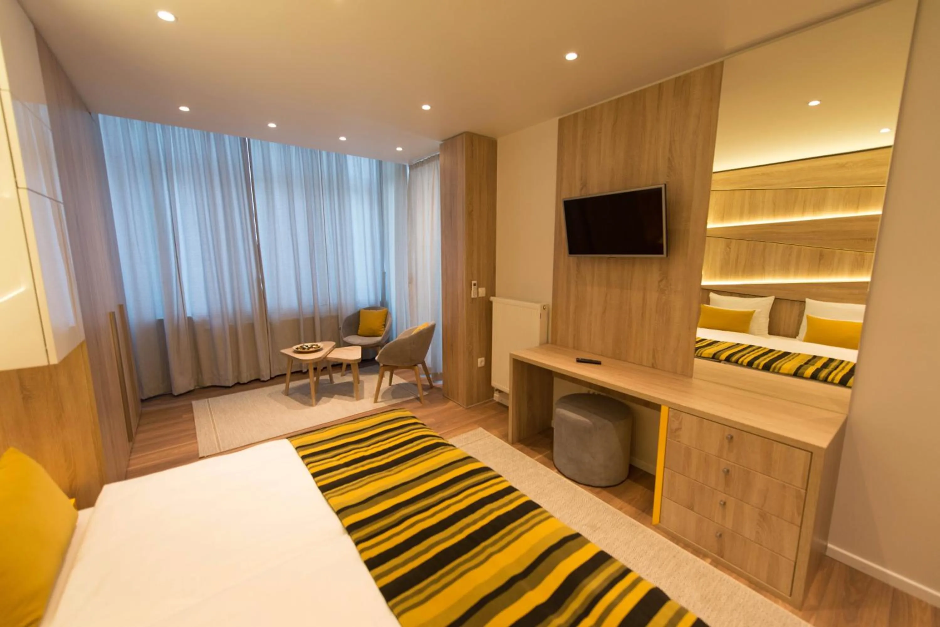 Bedroom, Bed in Sarajevo Daily Apartments