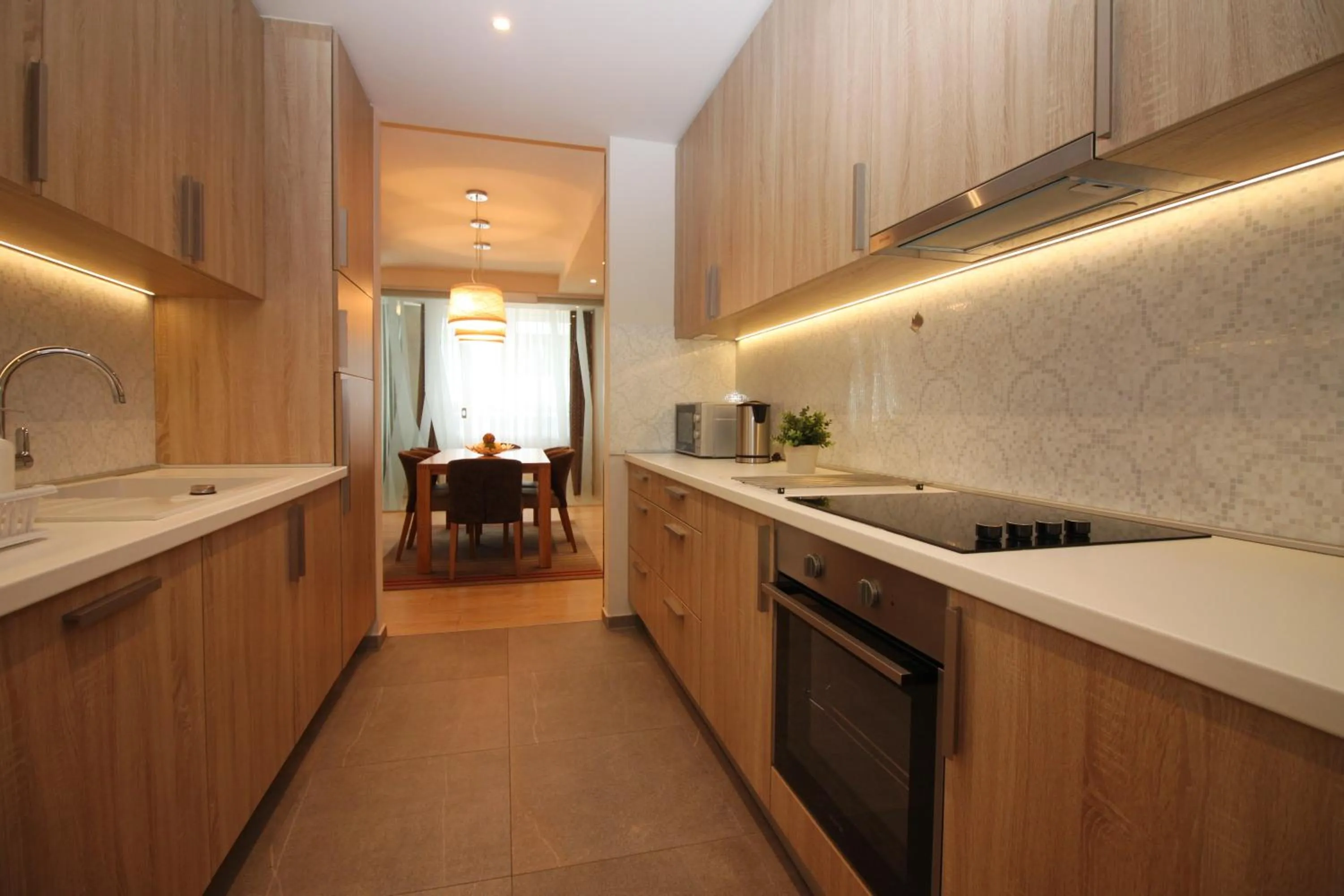 Kitchen or kitchenette in Sarajevo Daily Apartments