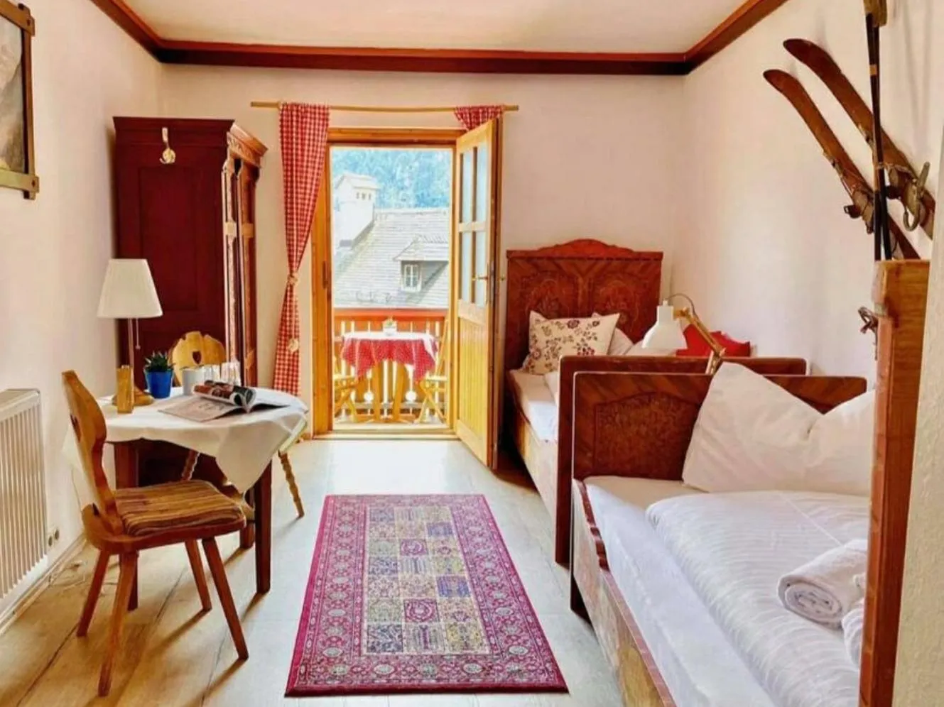 Bed in Pension Leopoldine