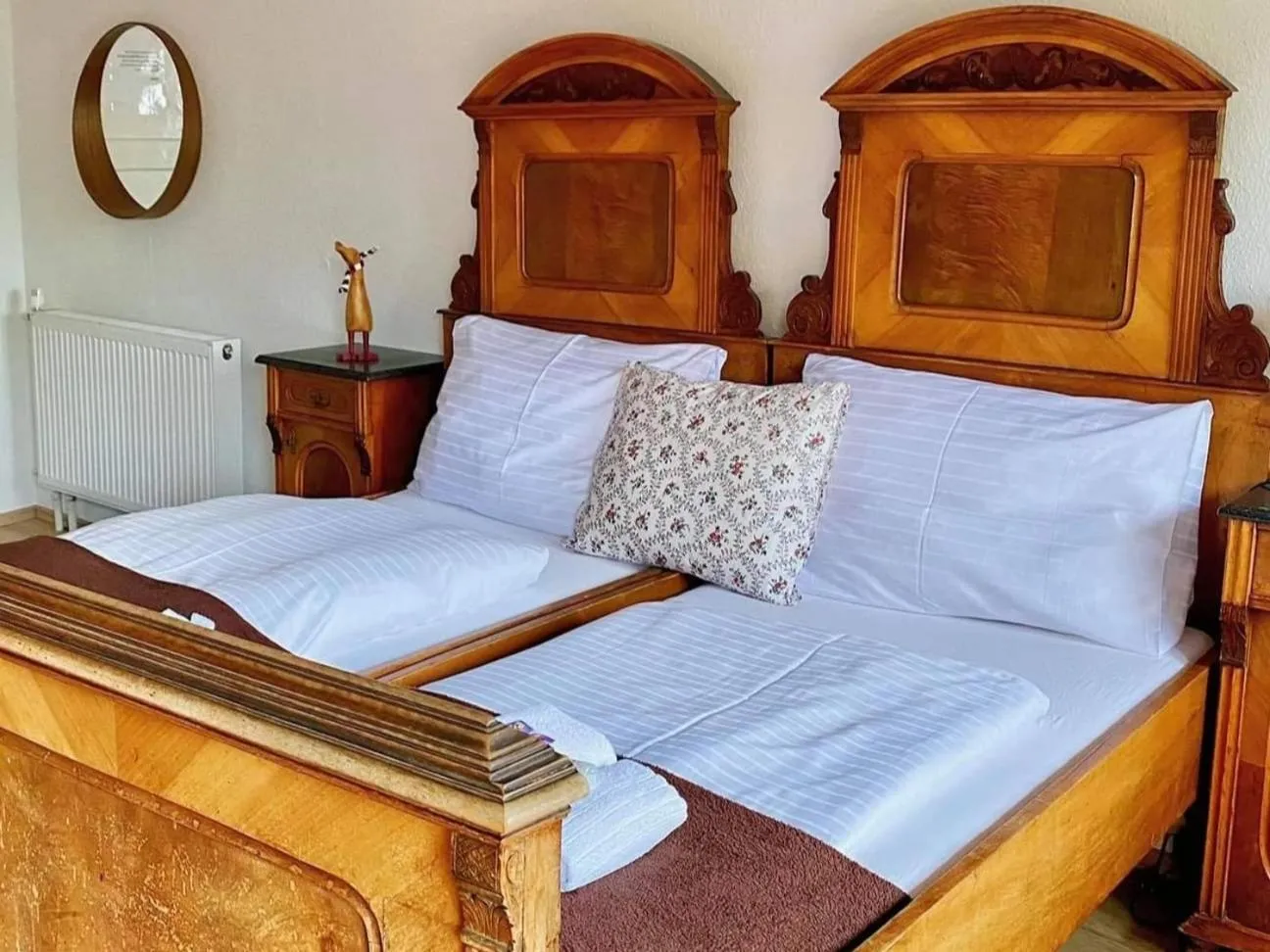 Bed in Pension Leopoldine