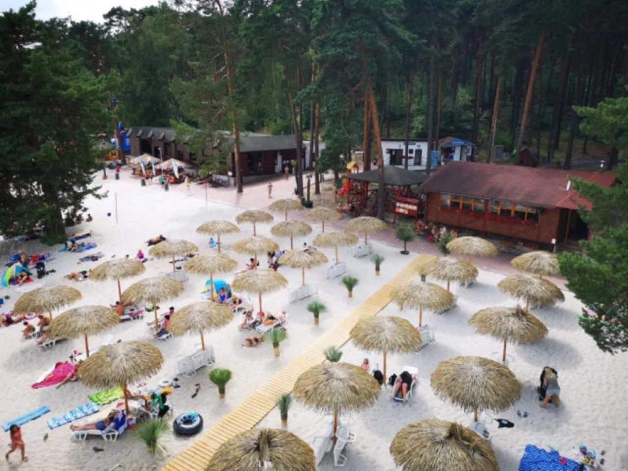 Beach in Apartmány FELSENBURG Staré Splavy