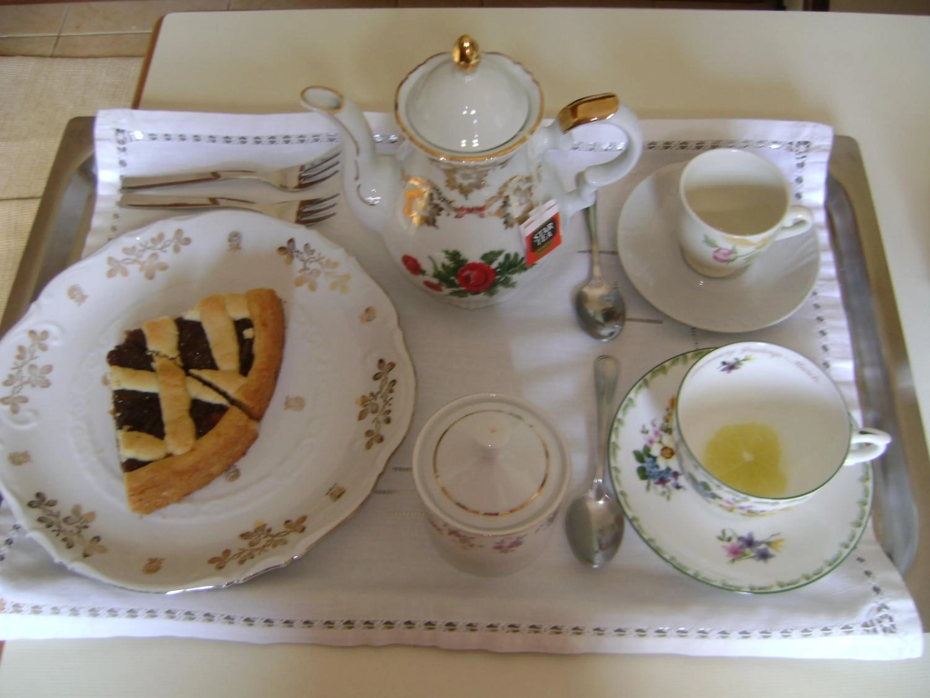 Italian breakfast in B&B Tenuta Ranieri