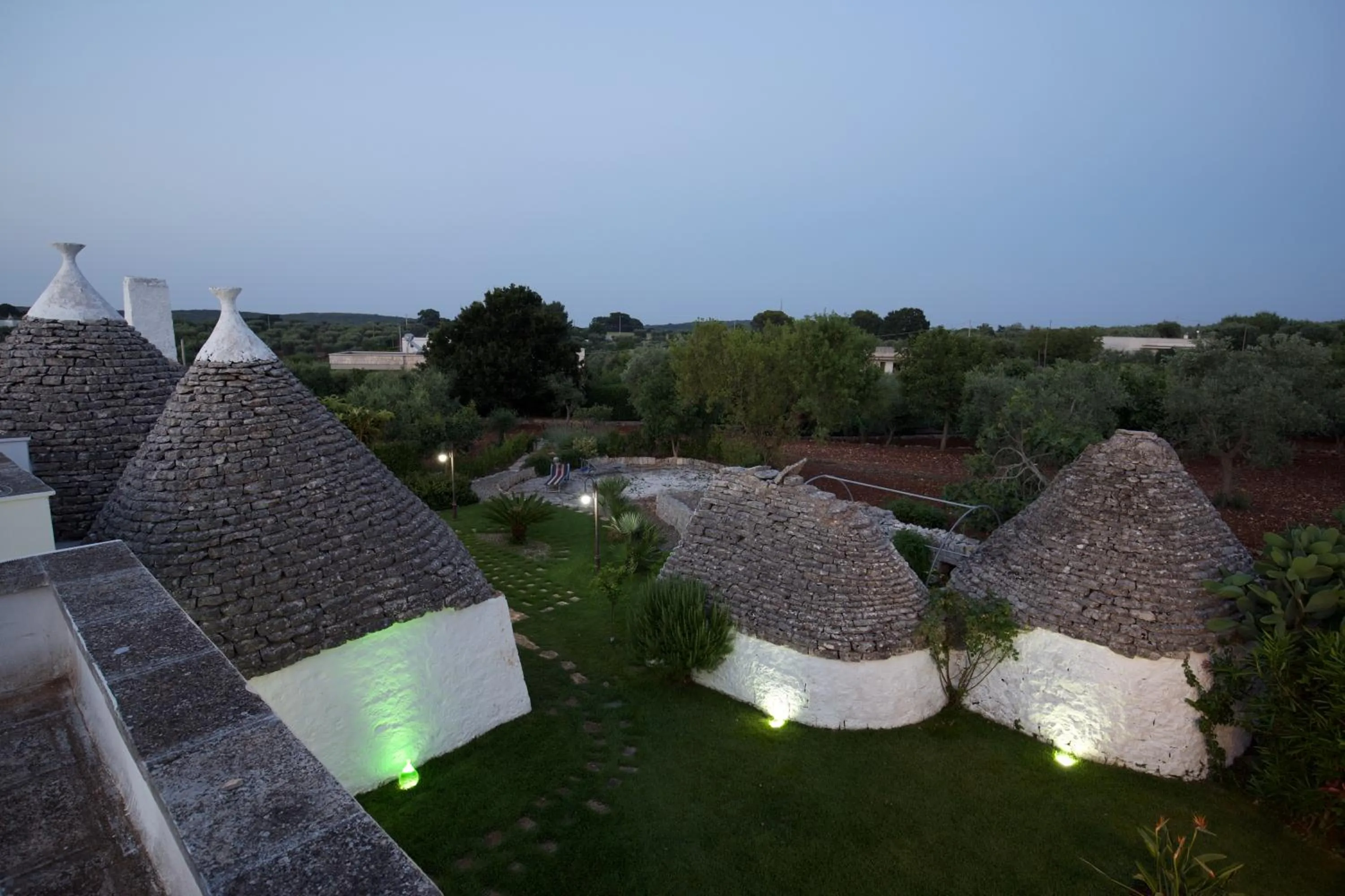 Garden view in B&B Tenuta Ranieri